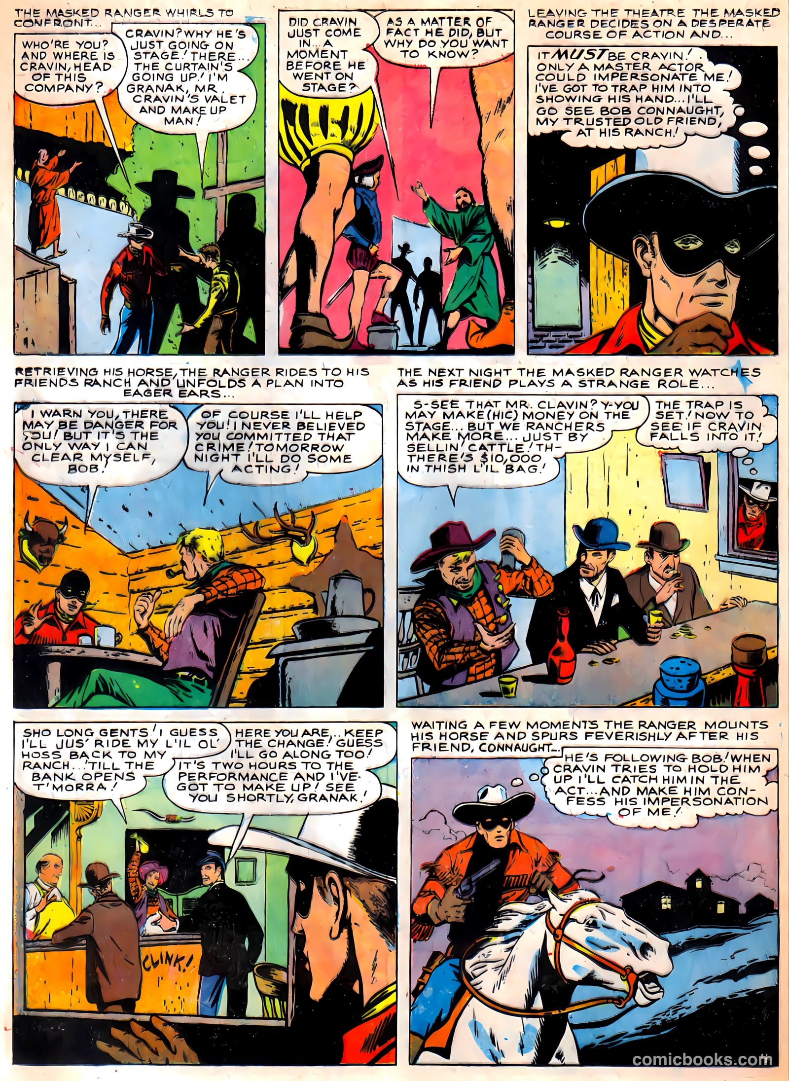 Masked Ranger #6 (1947) — page 21 of 35