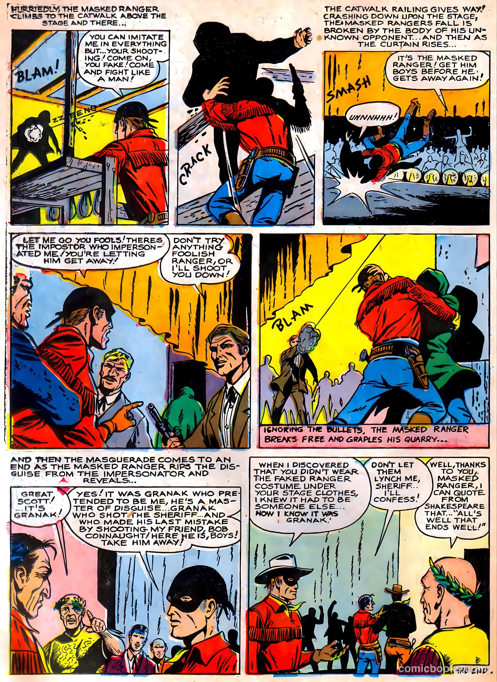 Masked Ranger #6 (1947) — page 23 of 35