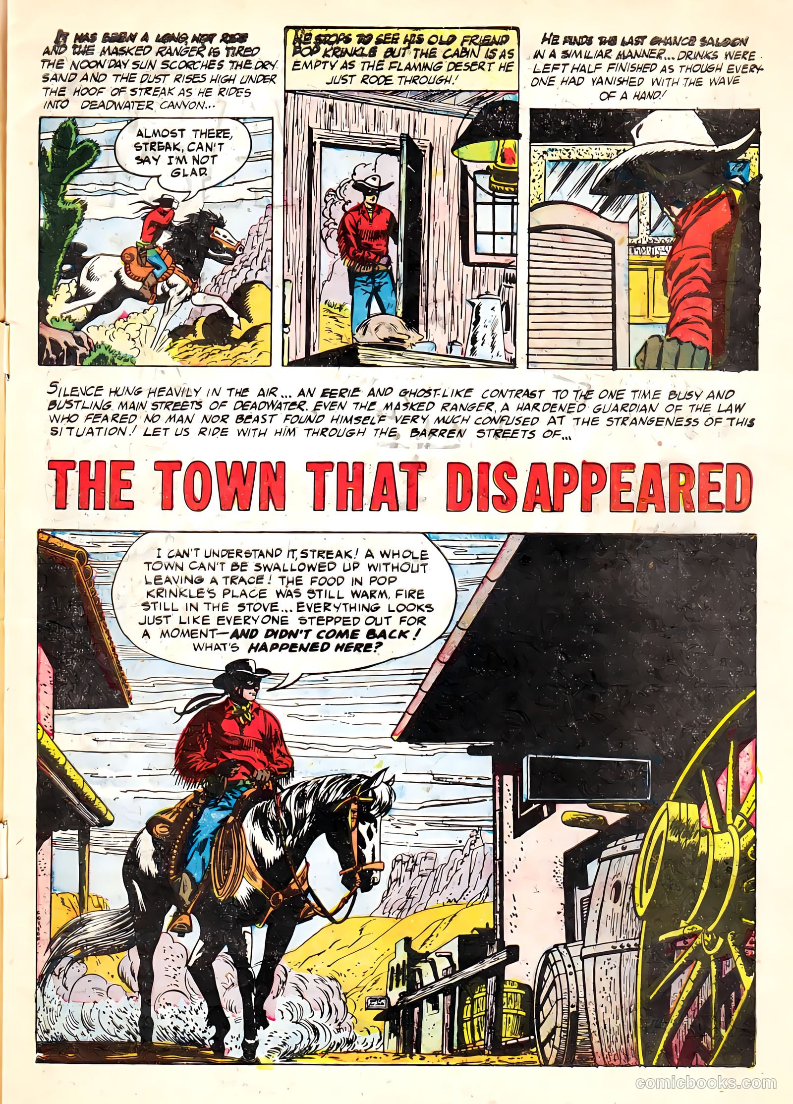 Masked Ranger #7 (1955) — page 3 of 36