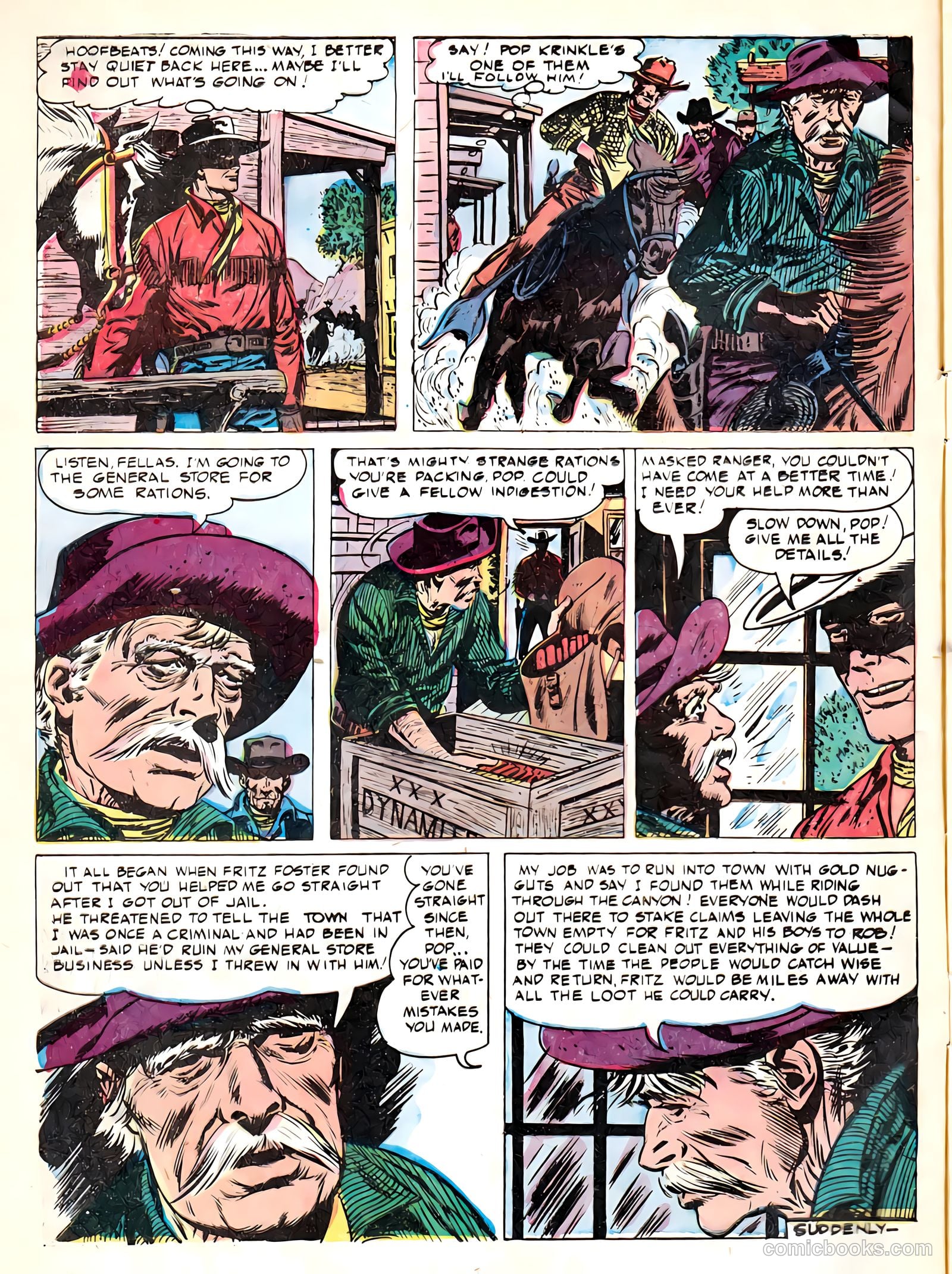 Masked Ranger #7 (1955) — page 4 of 36