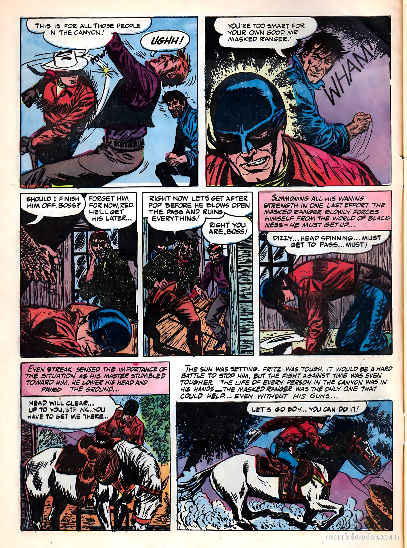 Masked Ranger #7 (1955) — page 6 of 36