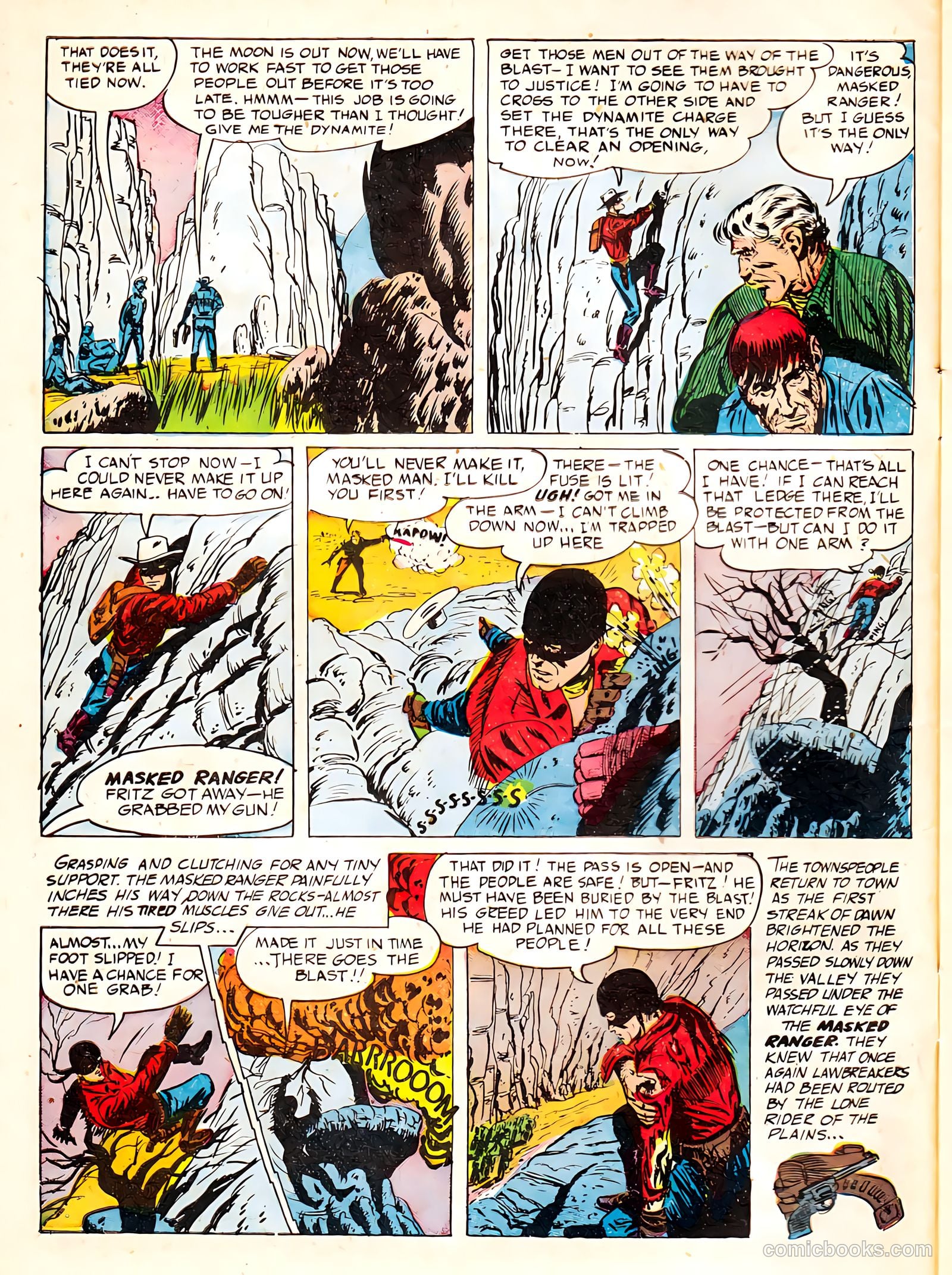 Masked Ranger #7 (1955) — page 8 of 36