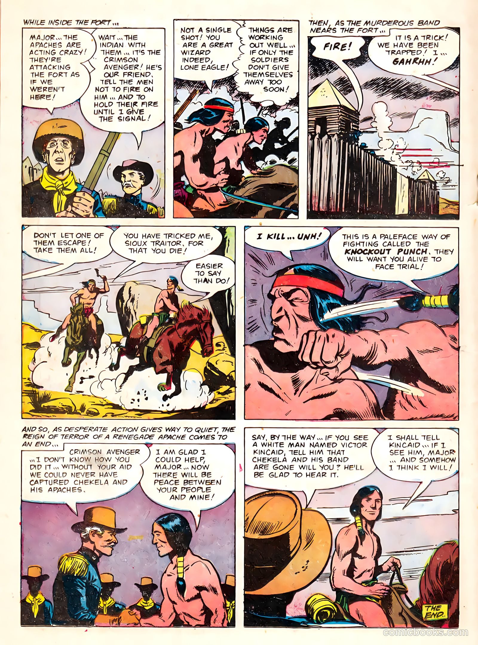 Masked Ranger #7 (1955) — page 18 of 36