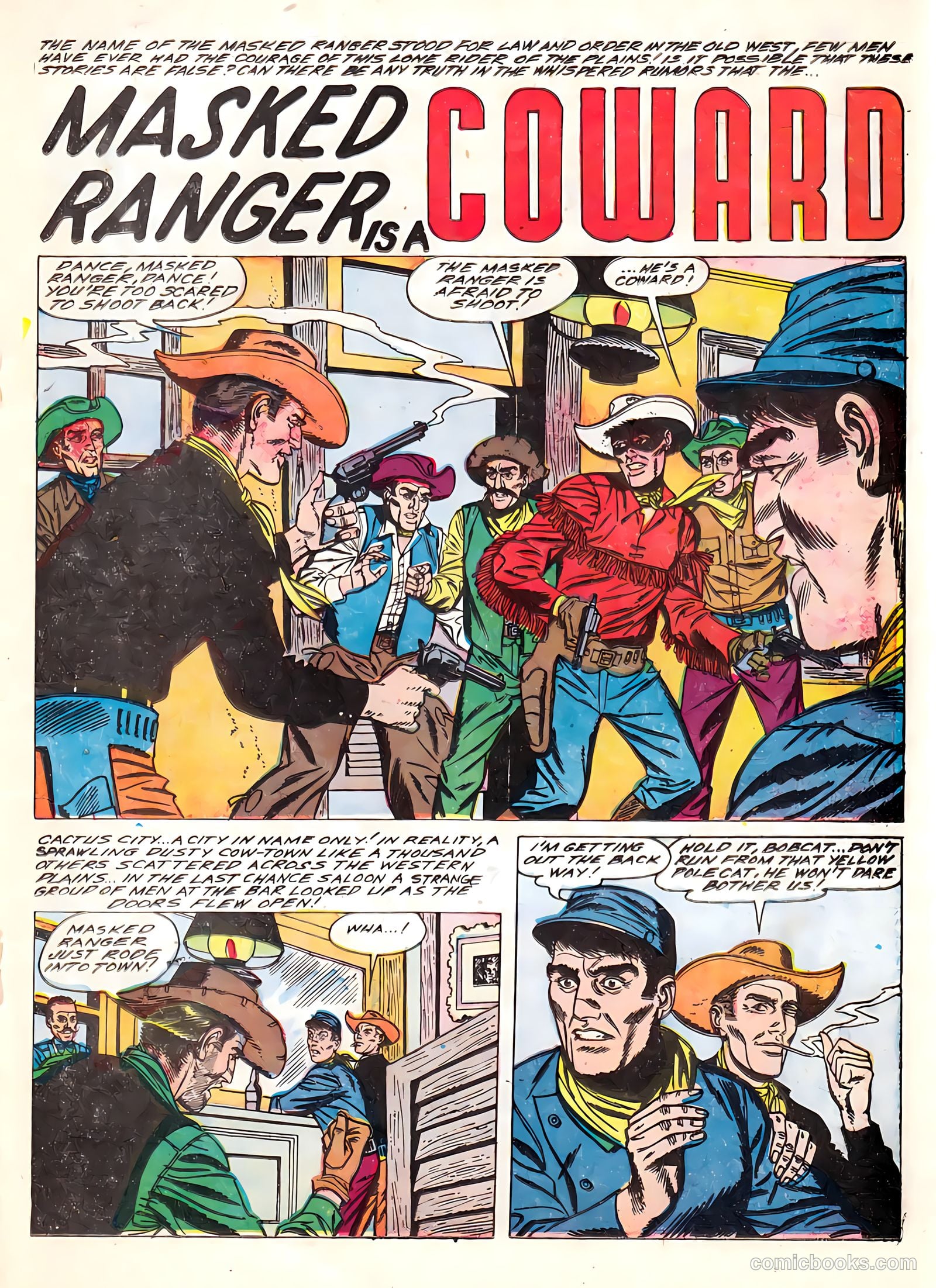 Masked Ranger #7 (1955) — page 19 of 36