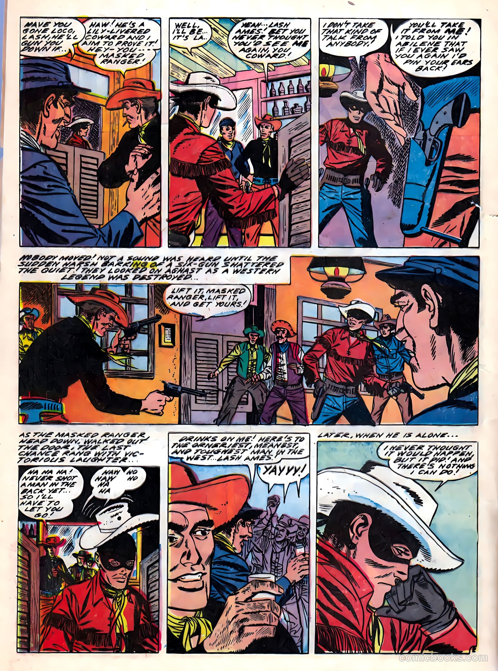 Masked Ranger #7 (1955) — page 20 of 36