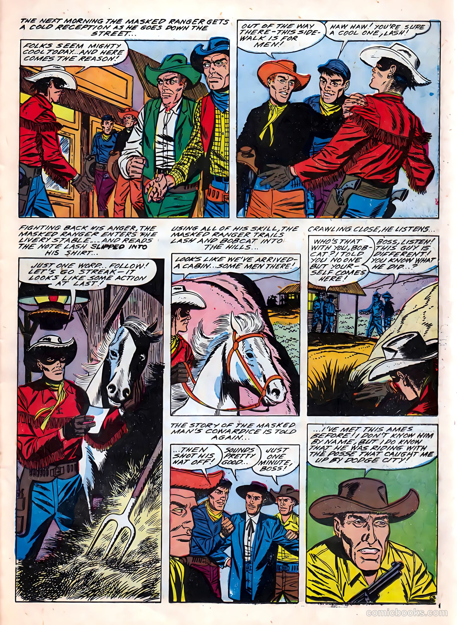 Masked Ranger #7 (1955) — page 21 of 36