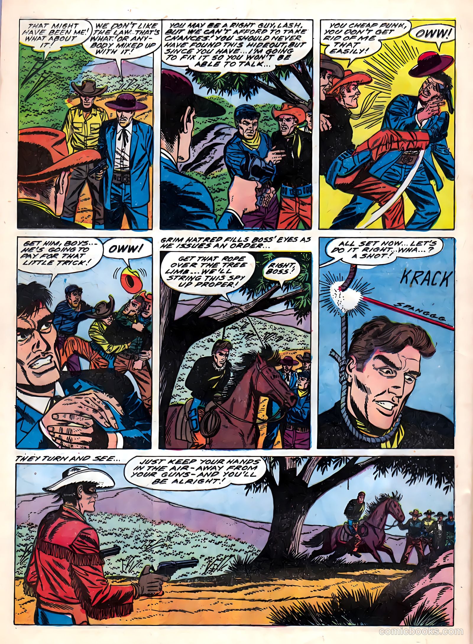 Masked Ranger #7 (1955) — page 22 of 36