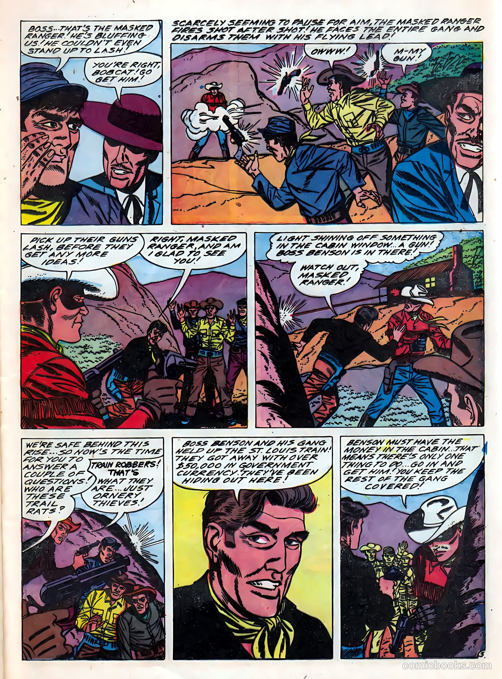 Masked Ranger #7 (1955) — page 23 of 36