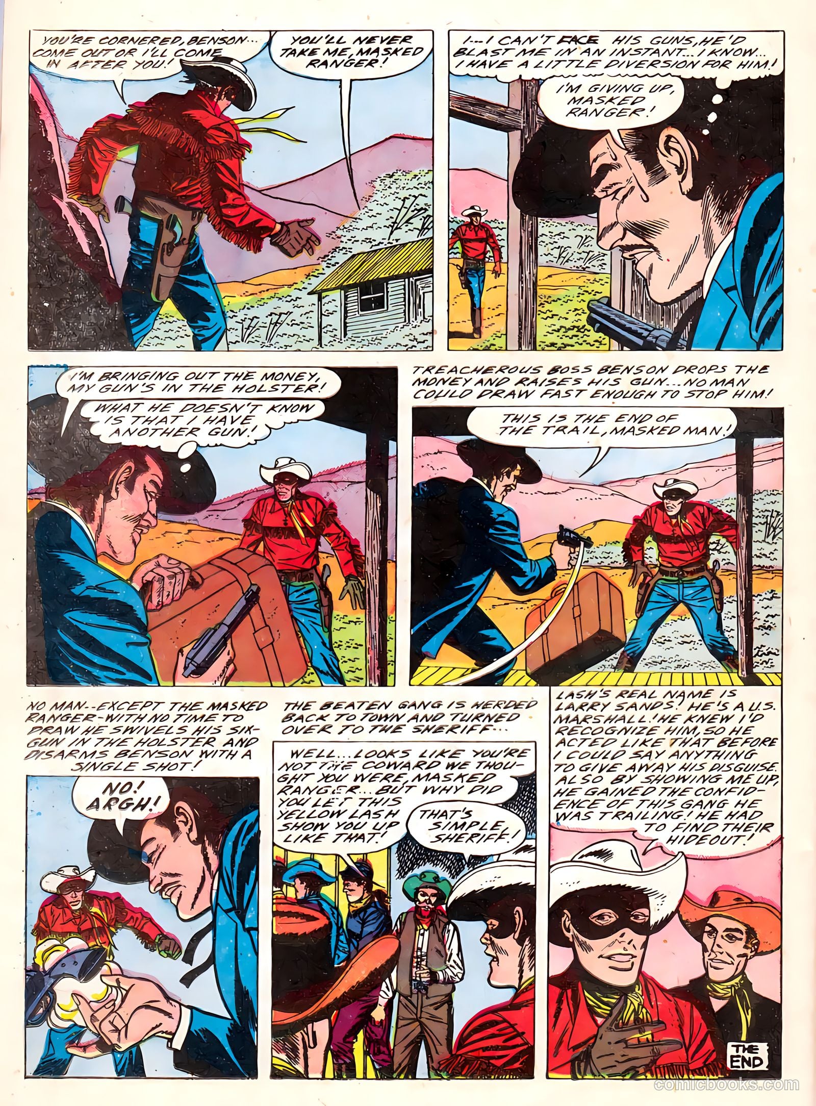 Masked Ranger #7 (1955) — page 24 of 36