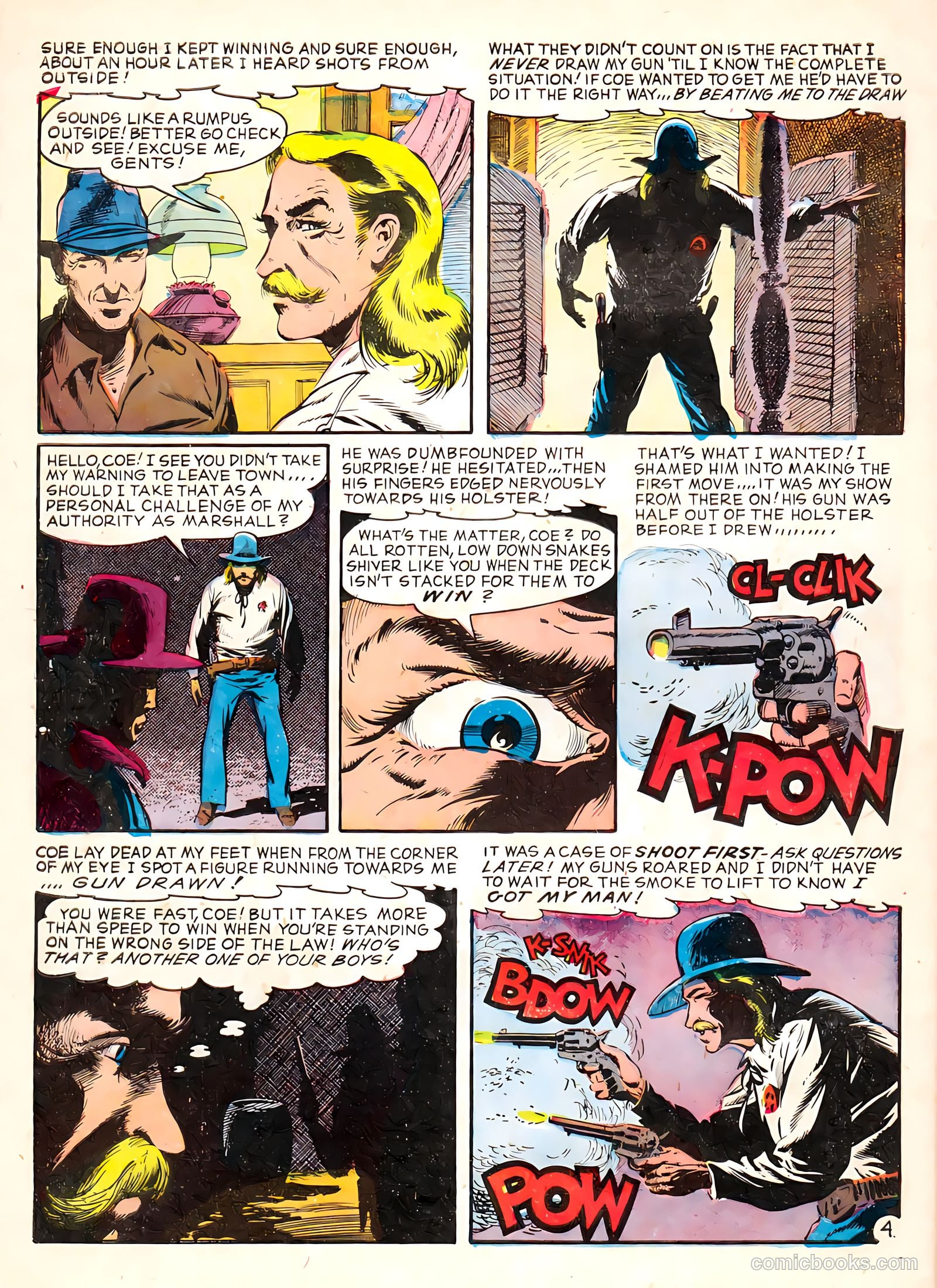Masked Ranger #7 (1955) — page 32 of 36