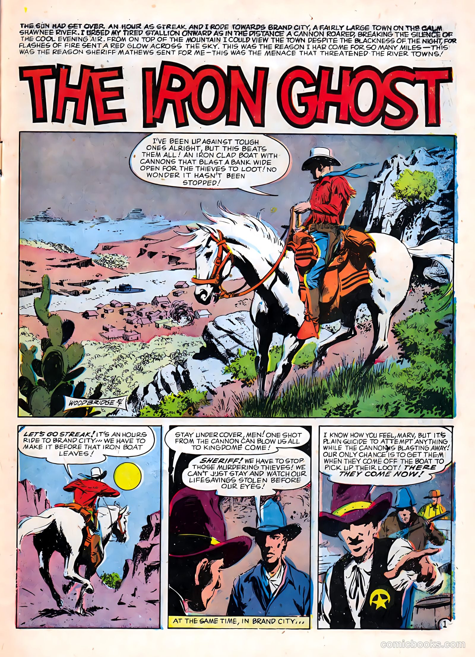 Masked Ranger #8 (1955) — page 3 of 36
