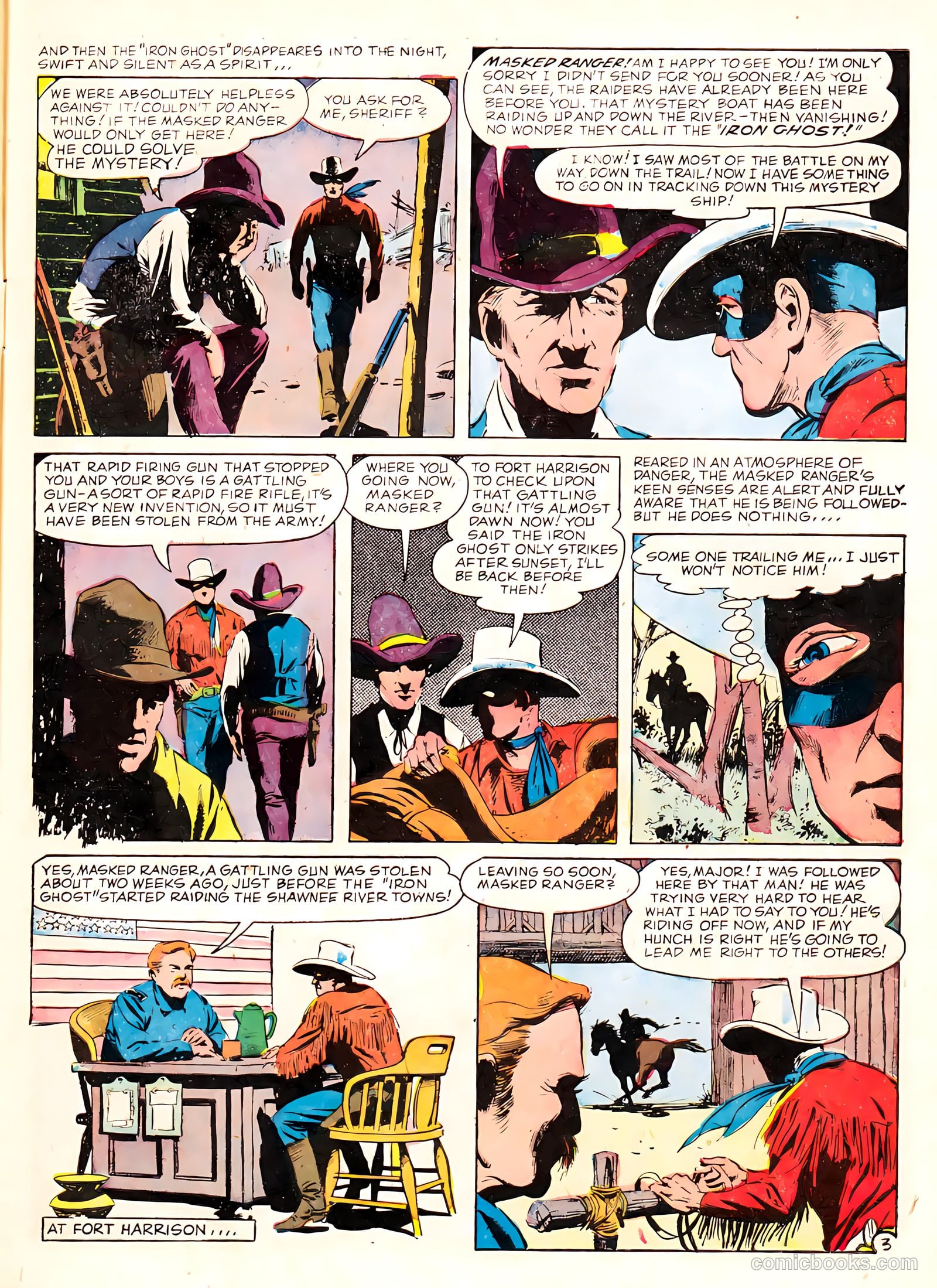 Masked Ranger #8 (1955) — page 5 of 36