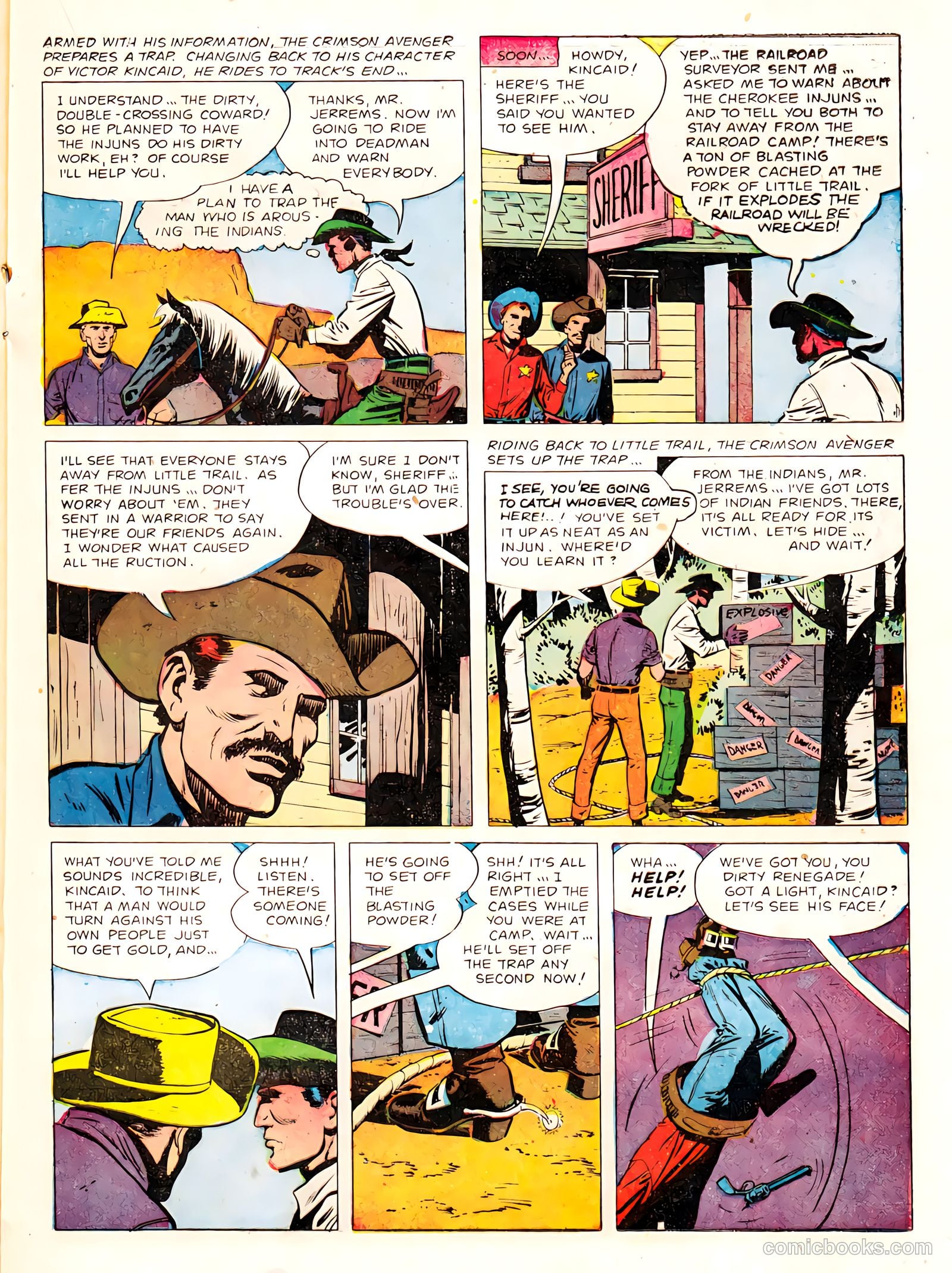 Masked Ranger #8 (1955) — page 17 of 36
