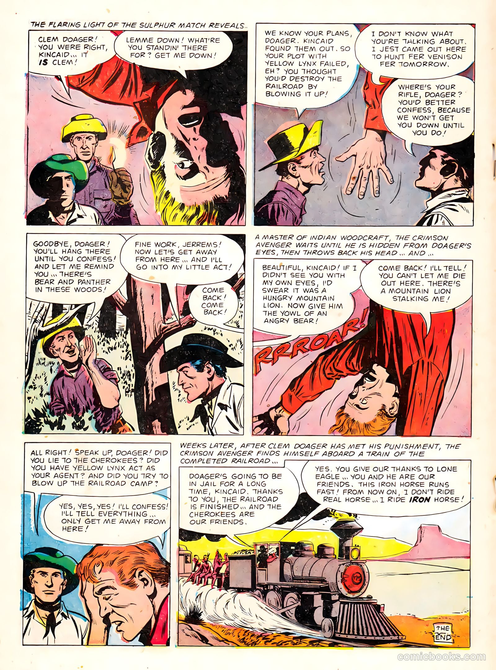 Masked Ranger #8 (1955) — page 18 of 36