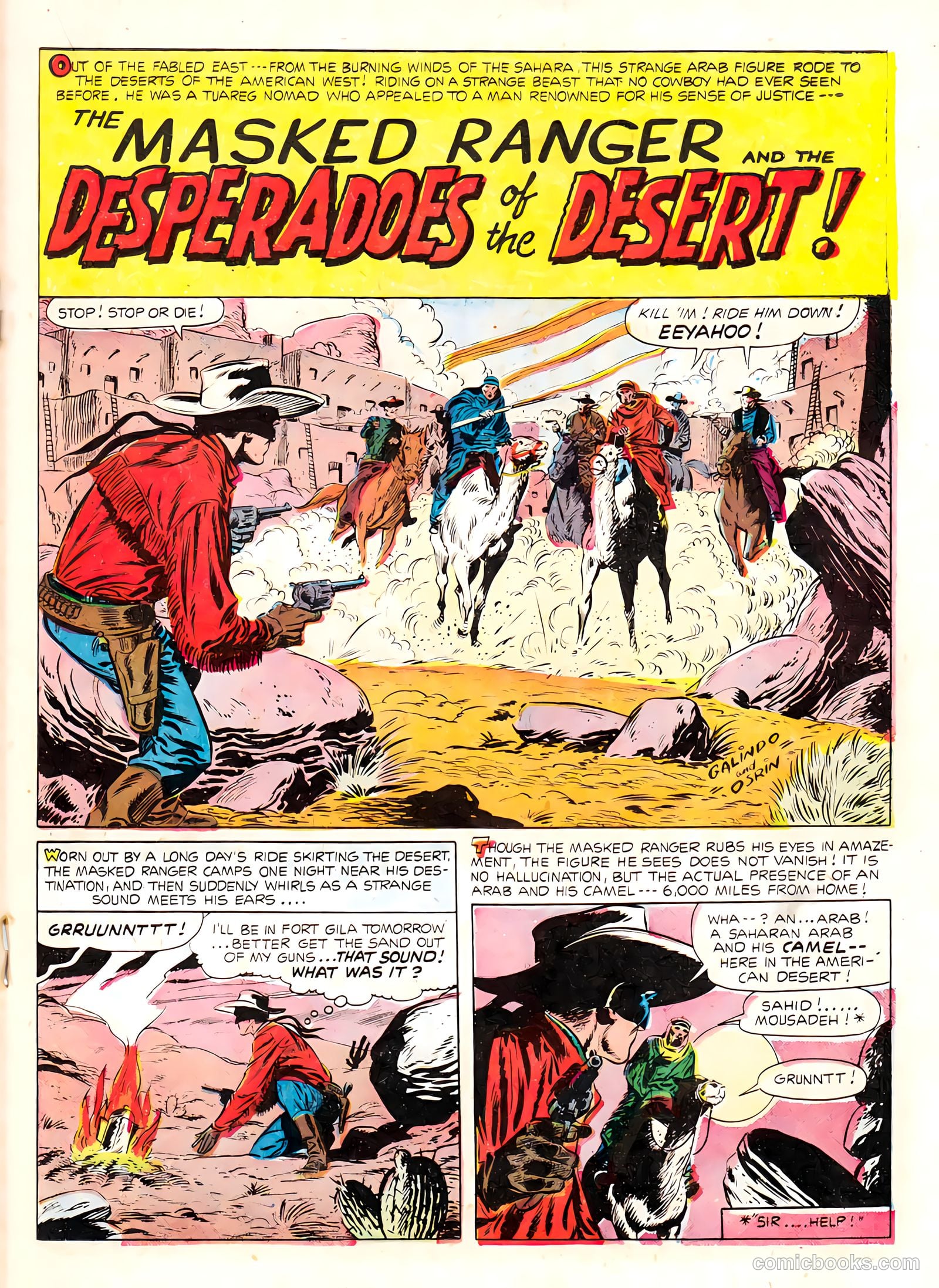 Masked Ranger #8 (1955) — page 19 of 36