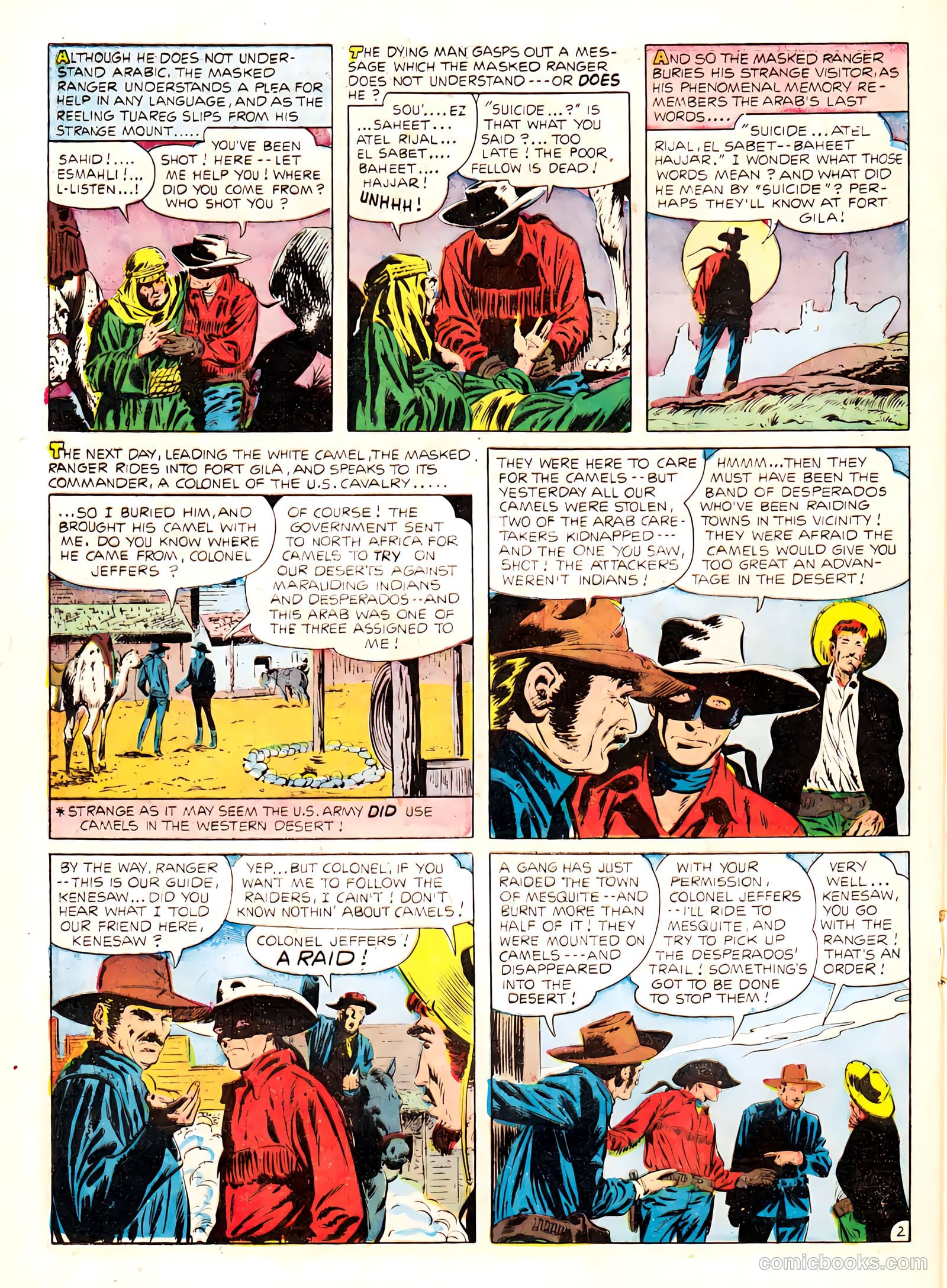 Masked Ranger #8 (1955) — page 20 of 36