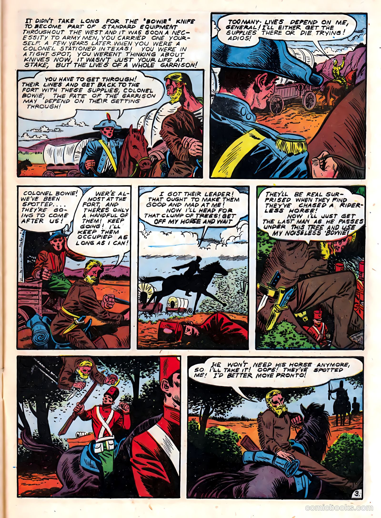 Masked Ranger #8 (1955) — page 31 of 36