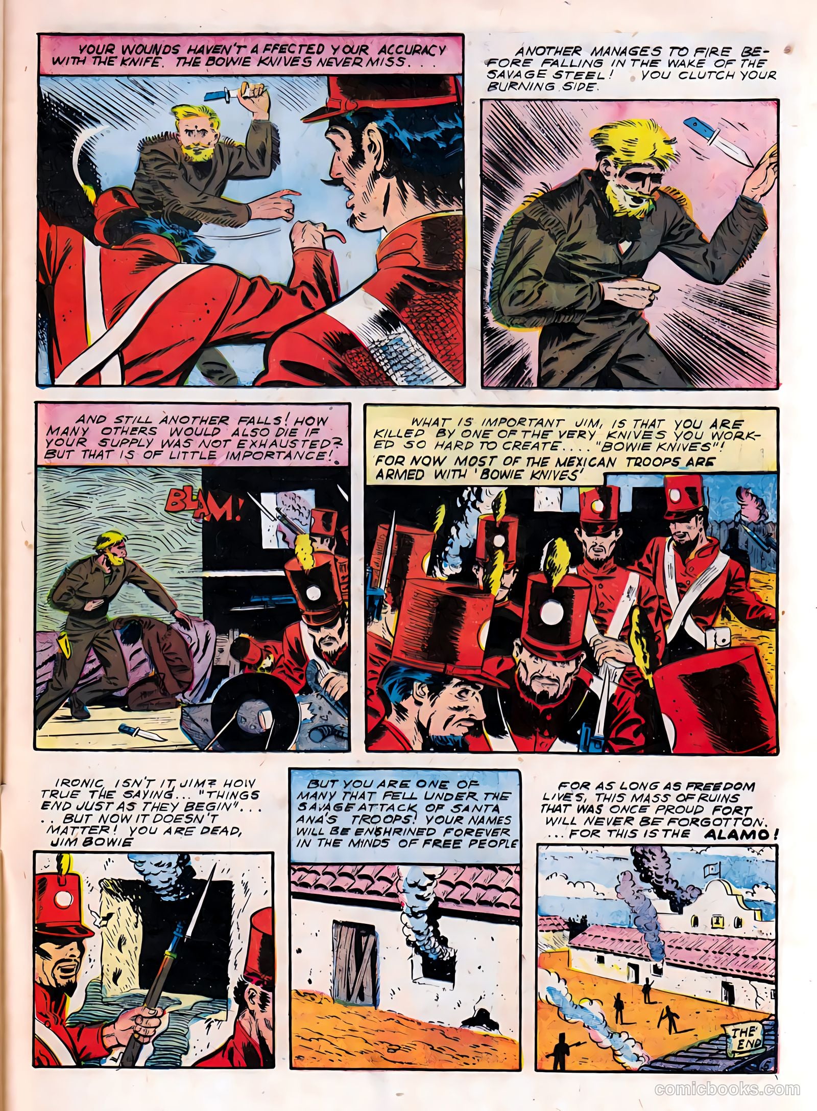Masked Ranger #8 (1955) — page 33 of 36