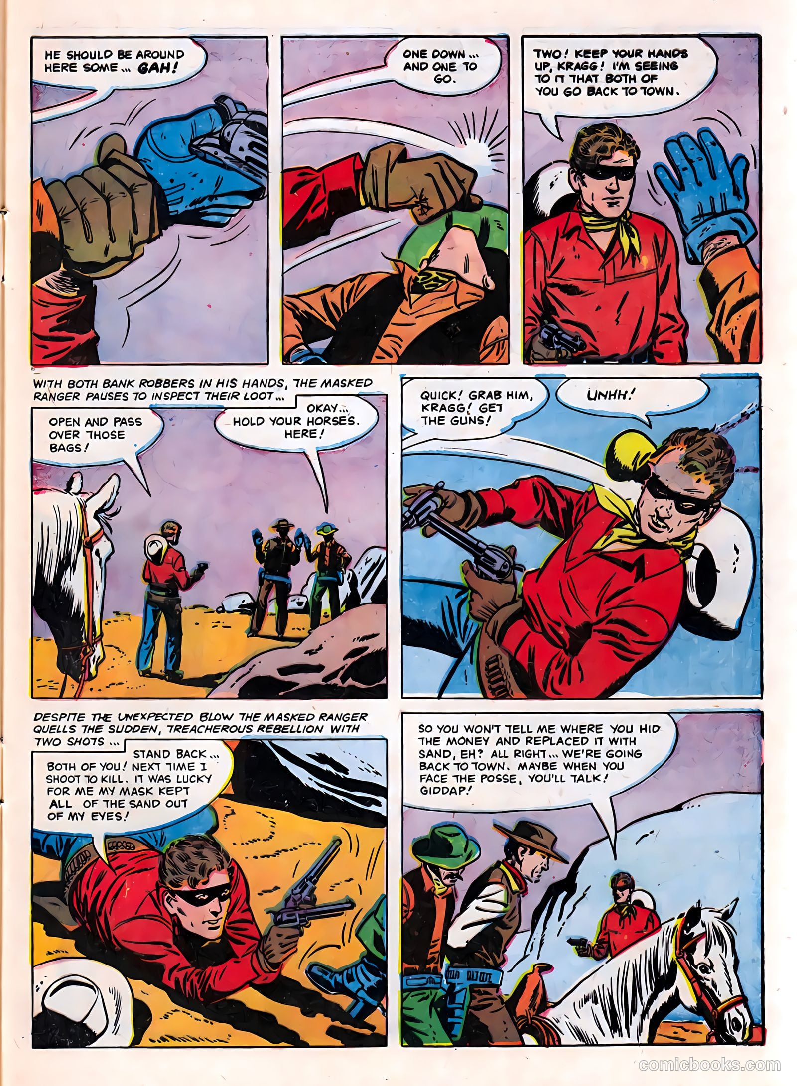 Masked Ranger #9 (1955) — page 7 of 36