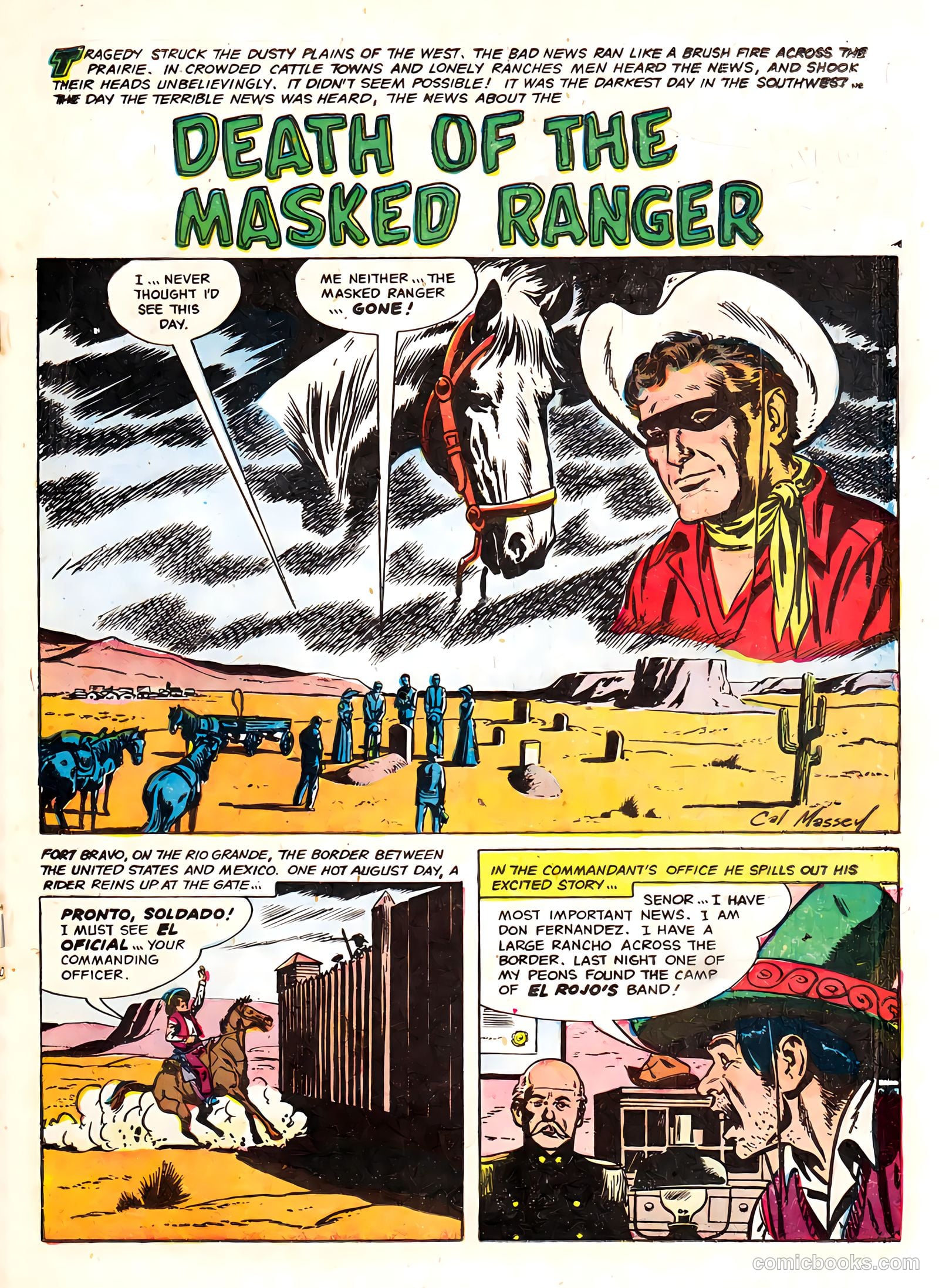 Masked Ranger #9 (1955) — page 19 of 36