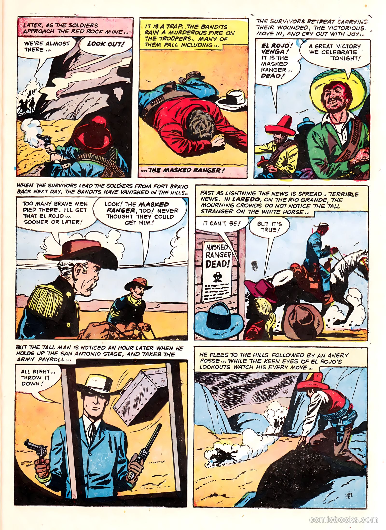 Masked Ranger #9 (1955) — page 21 of 36