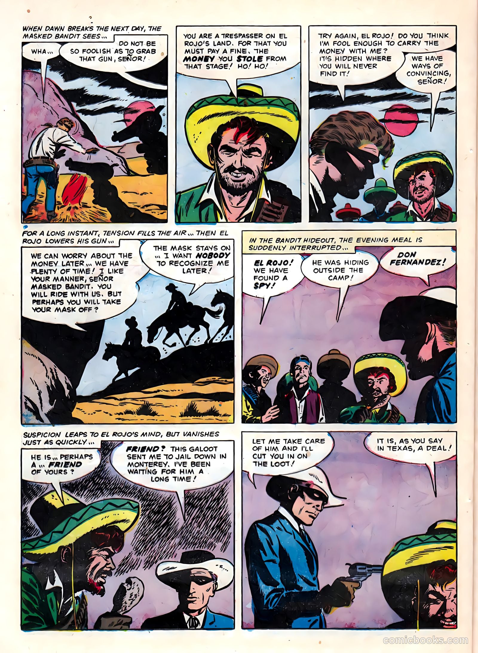 Masked Ranger #9 (1955) — page 22 of 36