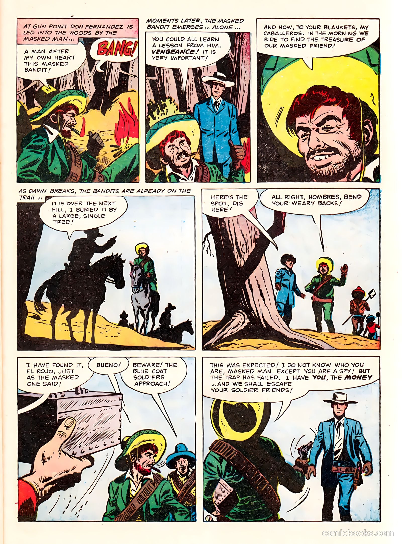 Masked Ranger #9 (1955) — page 23 of 36
