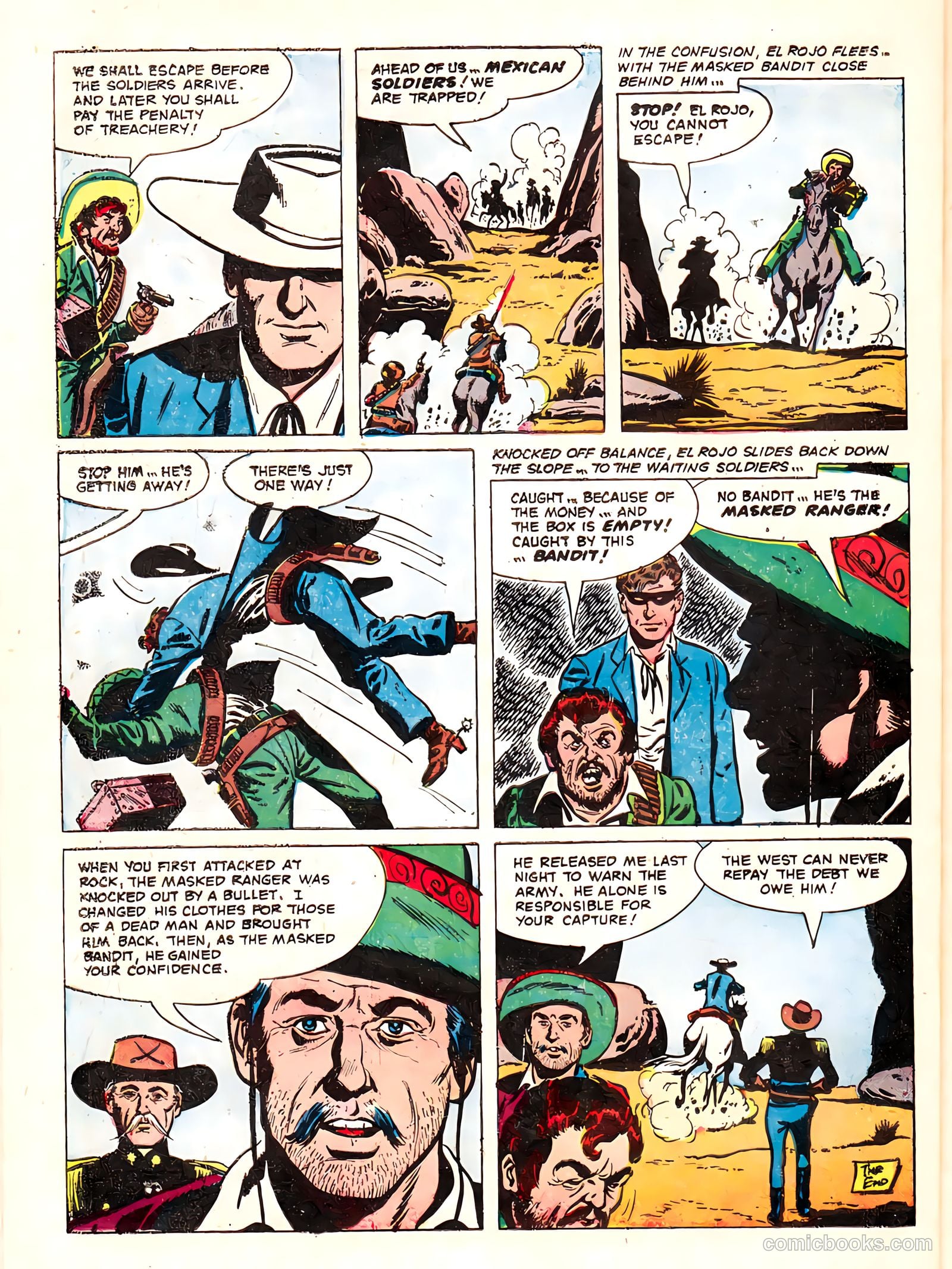 Masked Ranger #9 (1955) — page 24 of 36