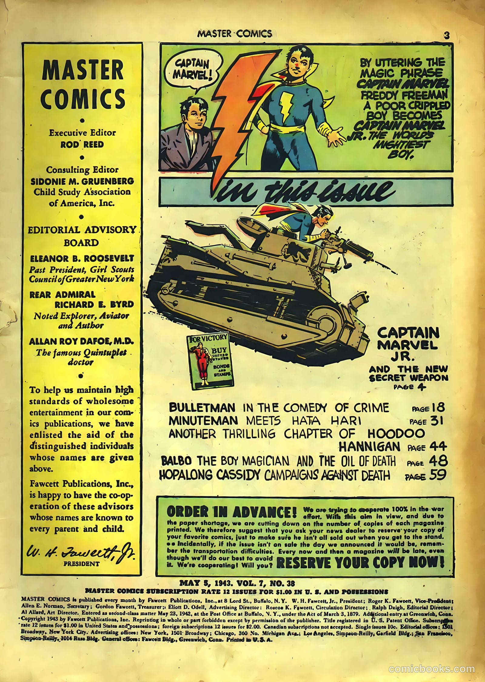 Master Comics #38 (1943) — page 3 of 68