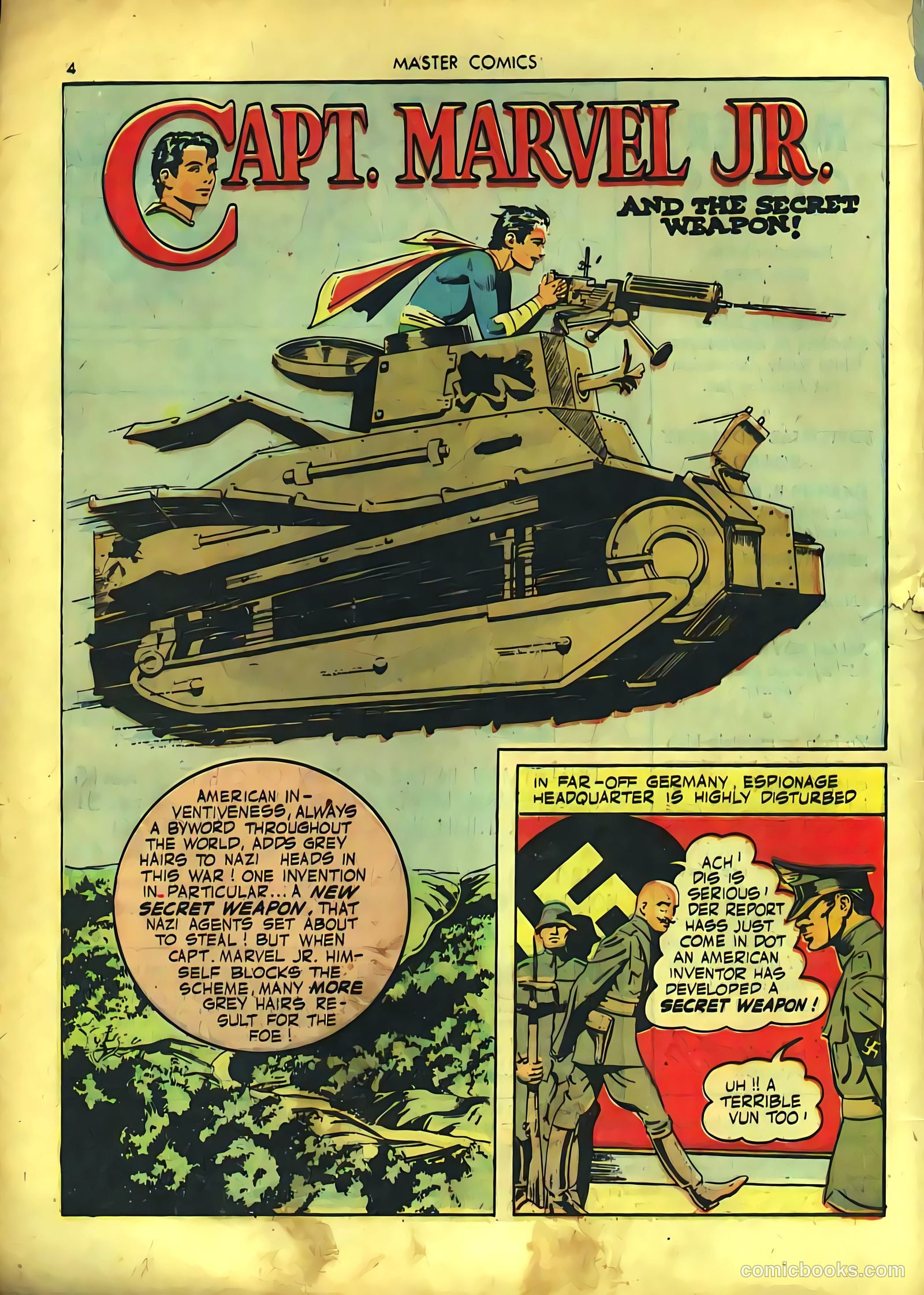 Master Comics #38 (1943) — page 4 of 68