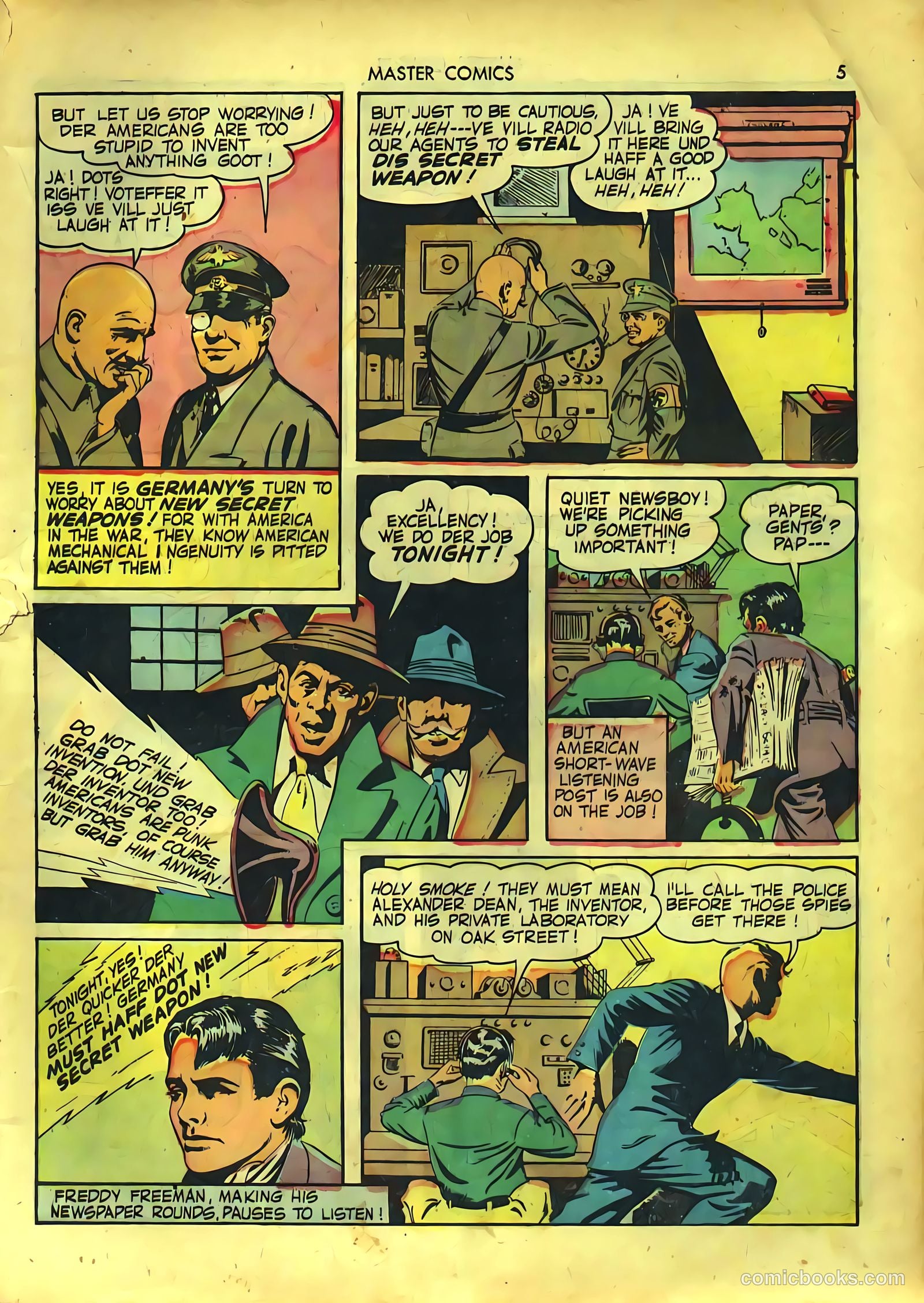 Master Comics #38 (1943) — page 5 of 68
