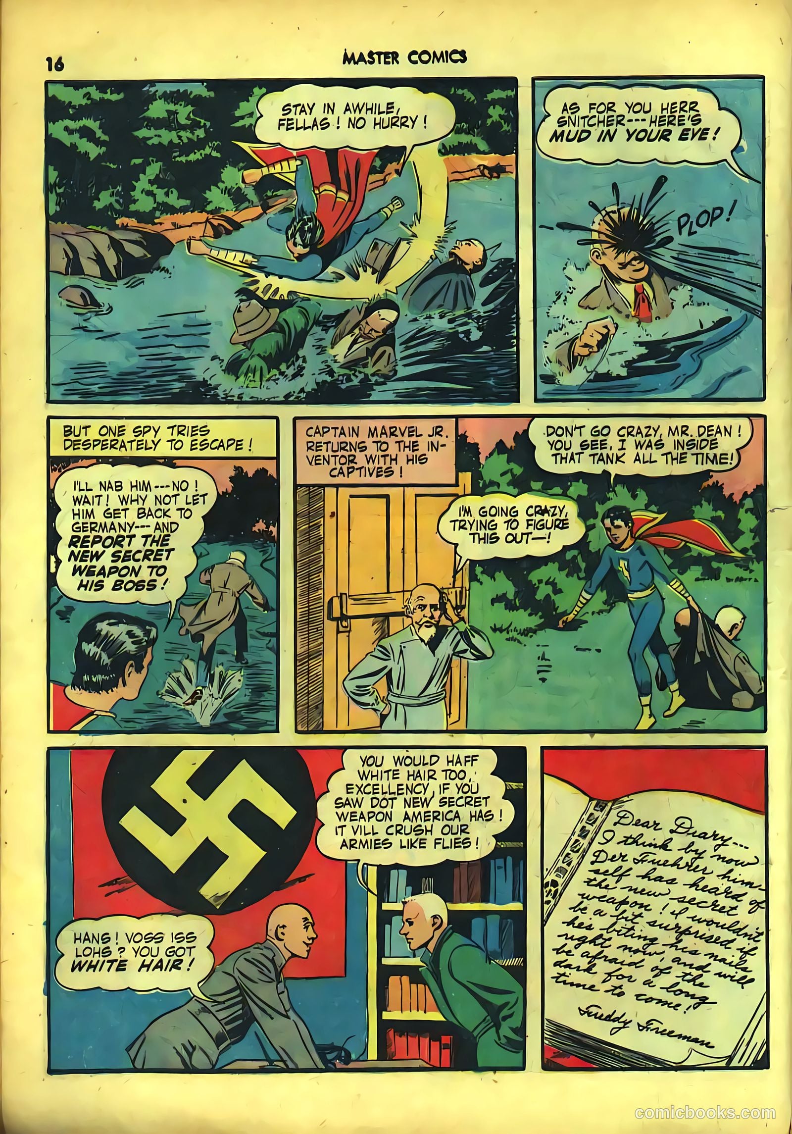 Master Comics #38 (1943) — page 16 of 68