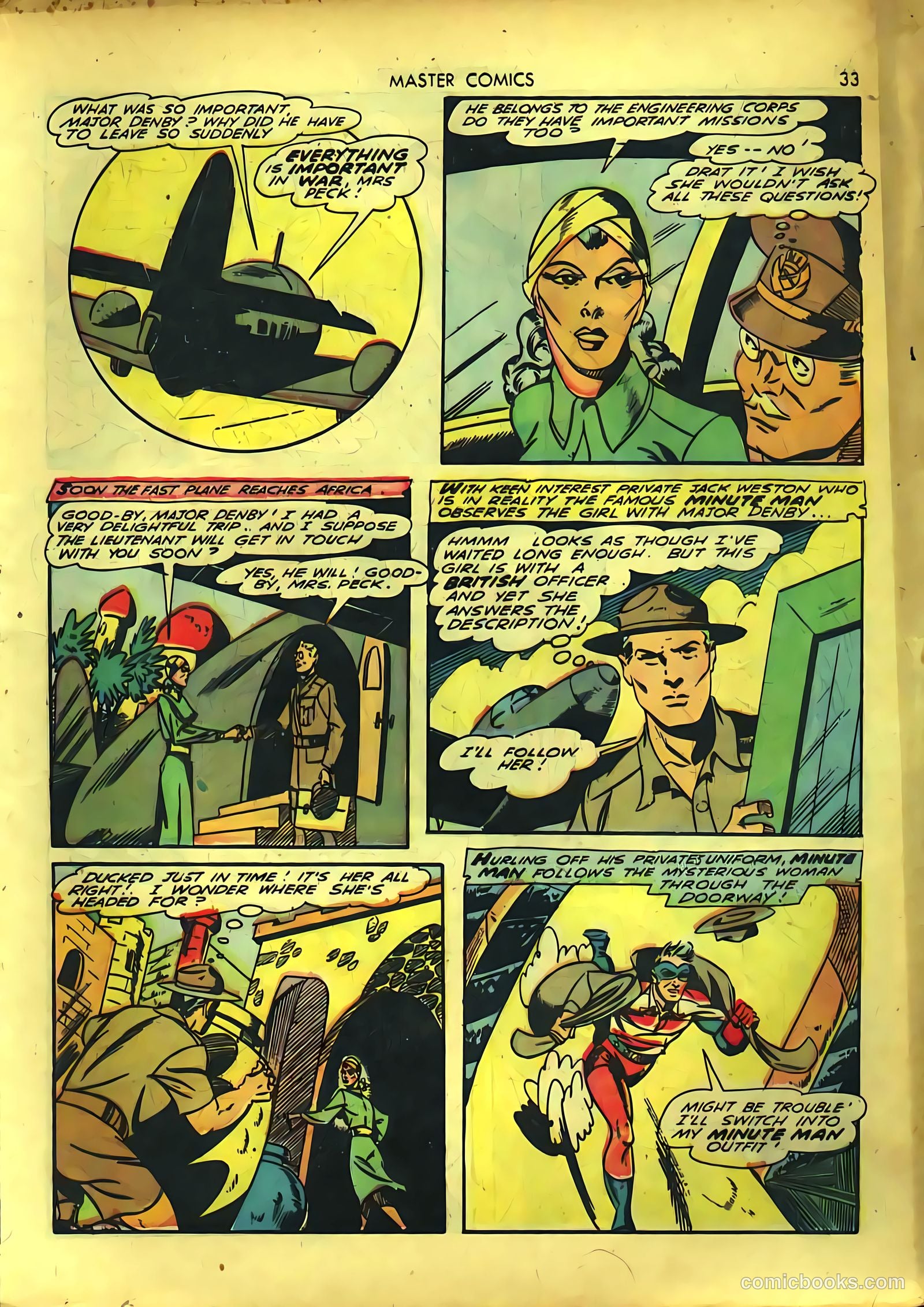 Master Comics #38 (1943) — page 33 of 68