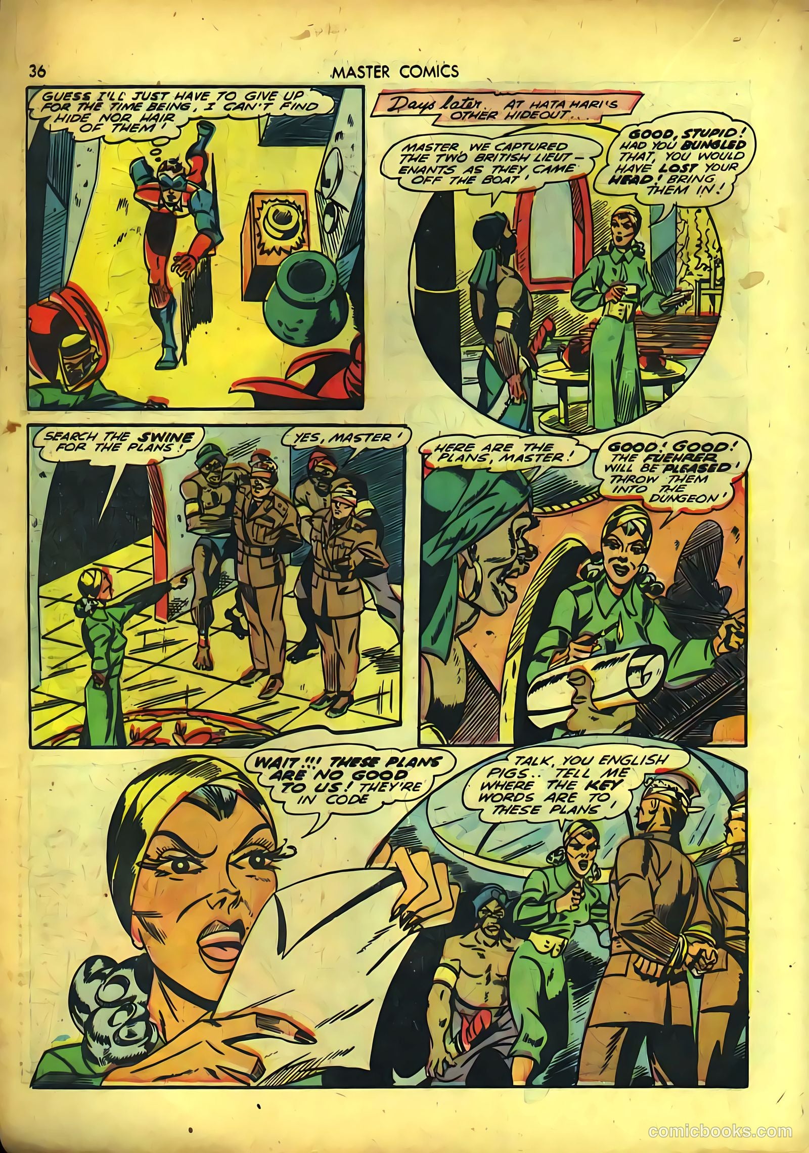 Master Comics #38 (1943) — page 36 of 68