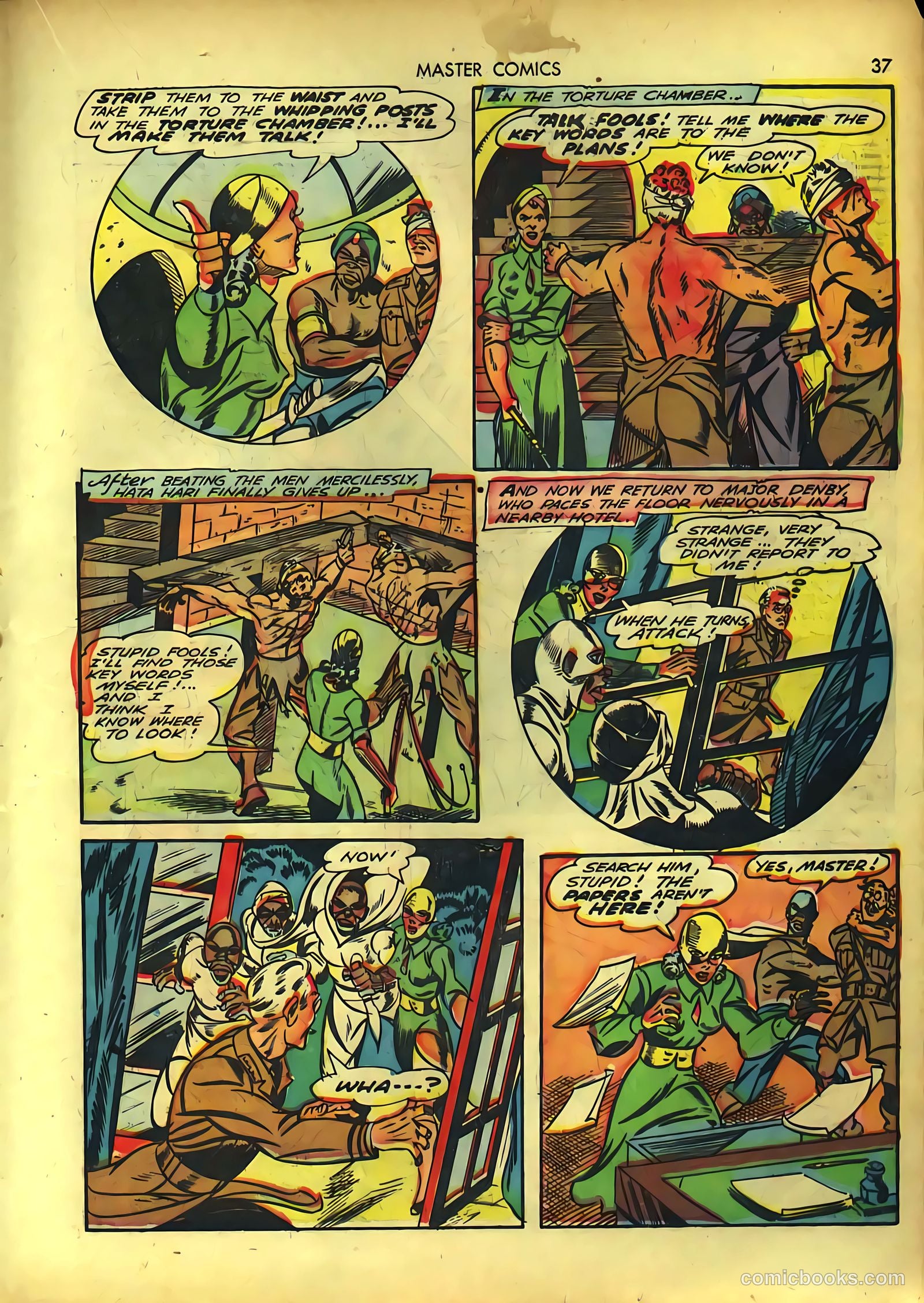 Master Comics #38 (1943) — page 37 of 68
