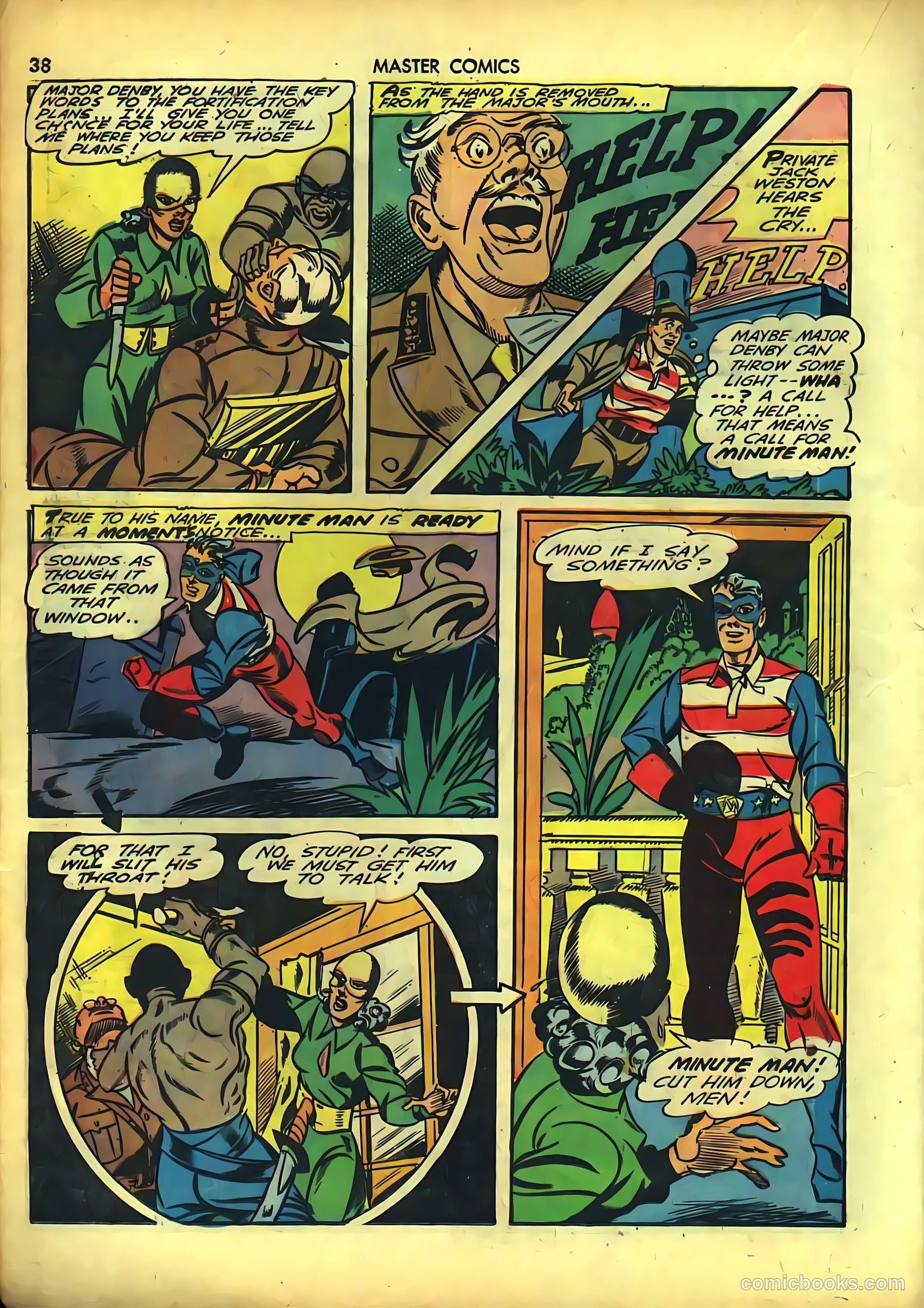 Master Comics #38 (1943) — page 38 of 68