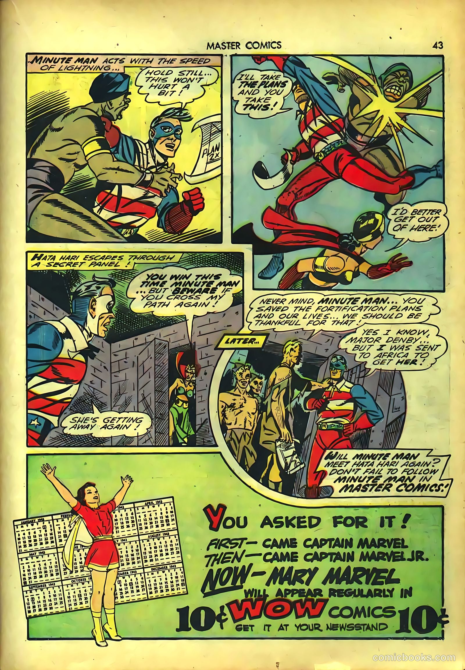 Master Comics #38 (1943) — page 43 of 68