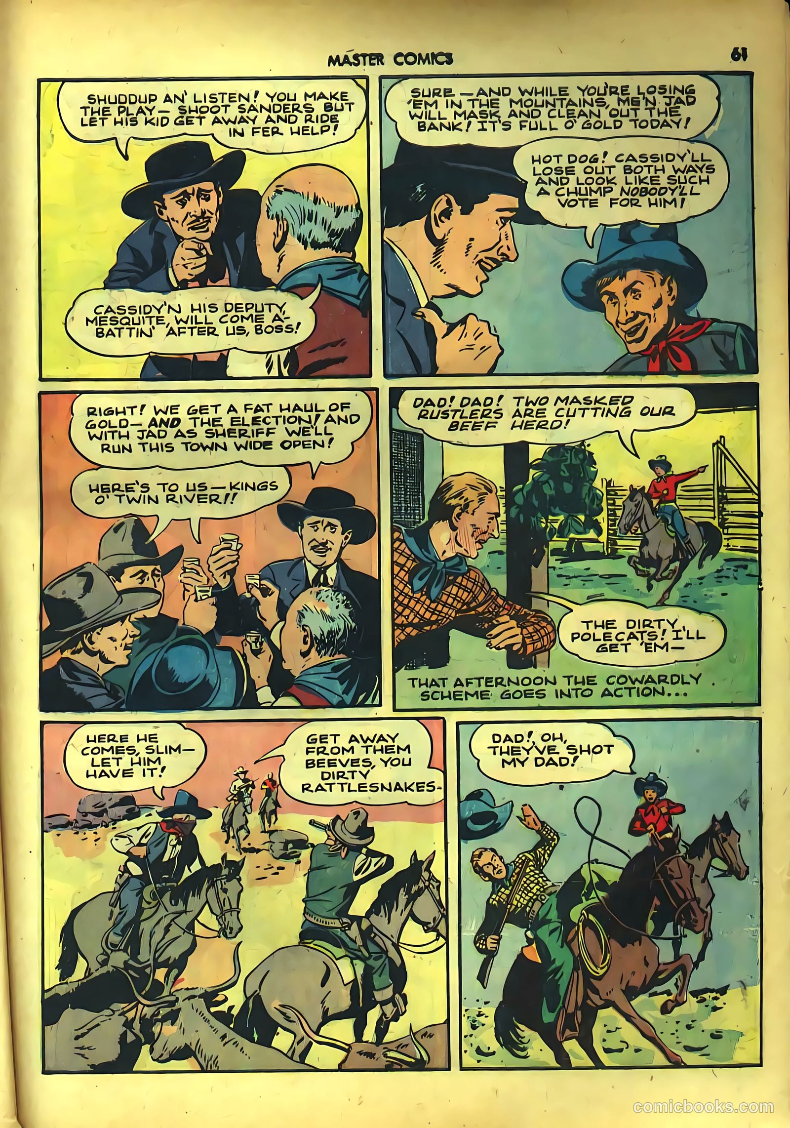 Master Comics #38 (1943) — page 61 of 68