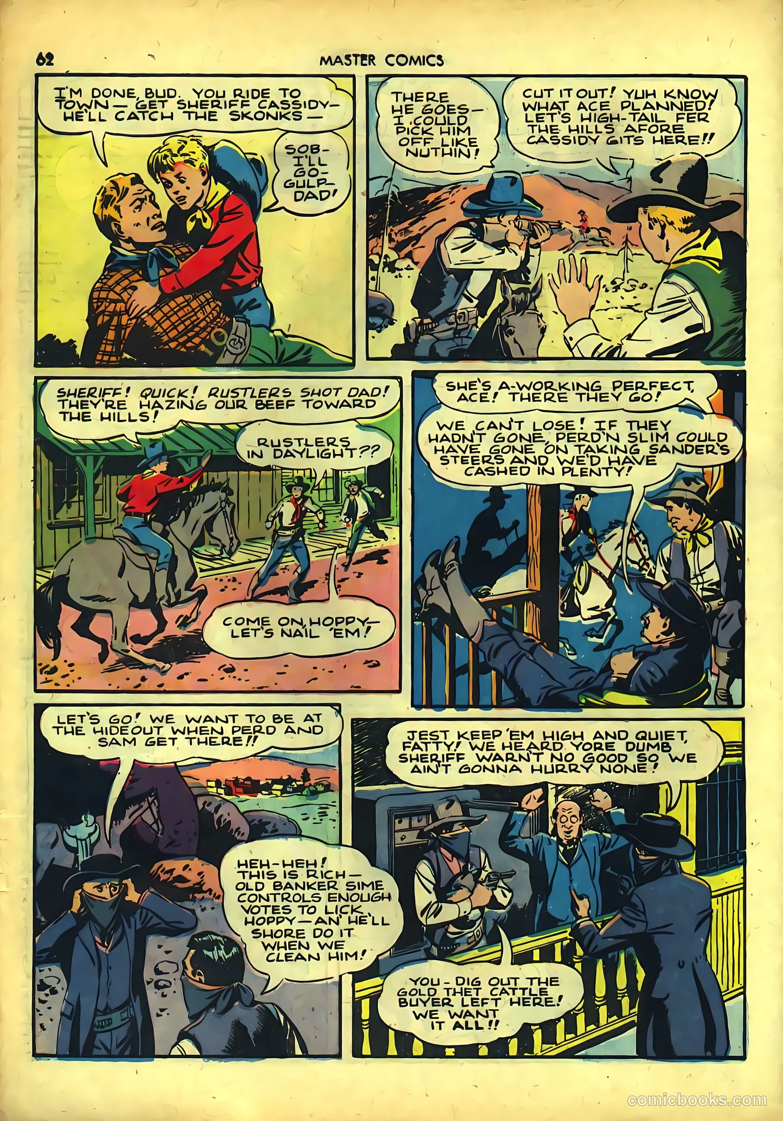 Master Comics #38 (1943) — page 62 of 68