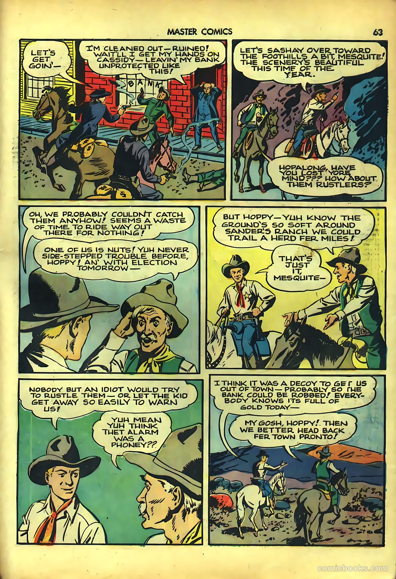 Master Comics #38 (1943) — page 63 of 68