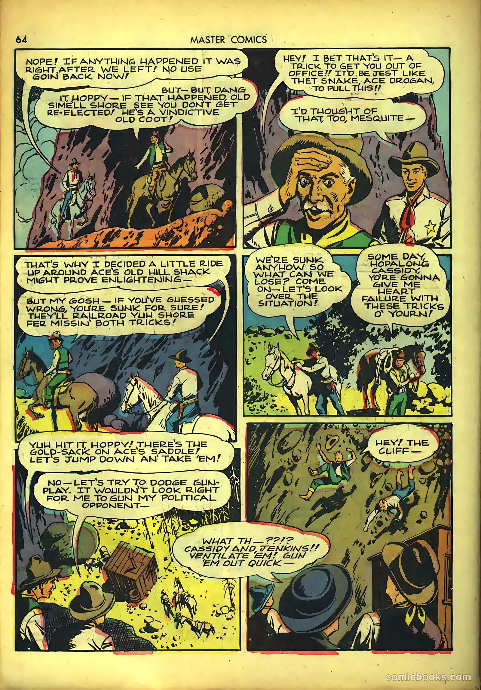 Master Comics #38 (1943) — page 64 of 68