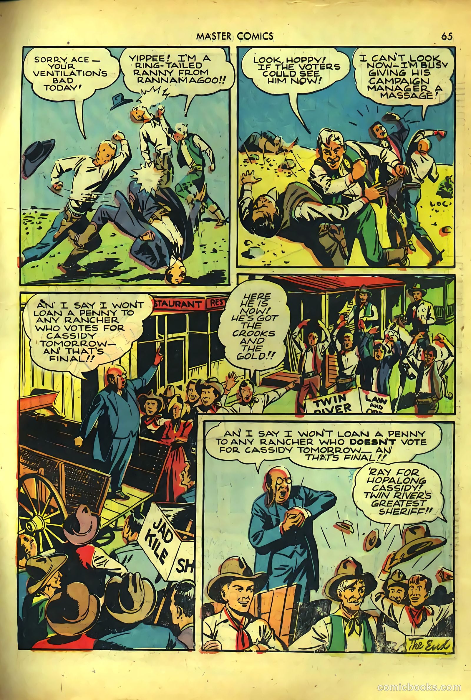 Master Comics #38 (1943) — page 65 of 68