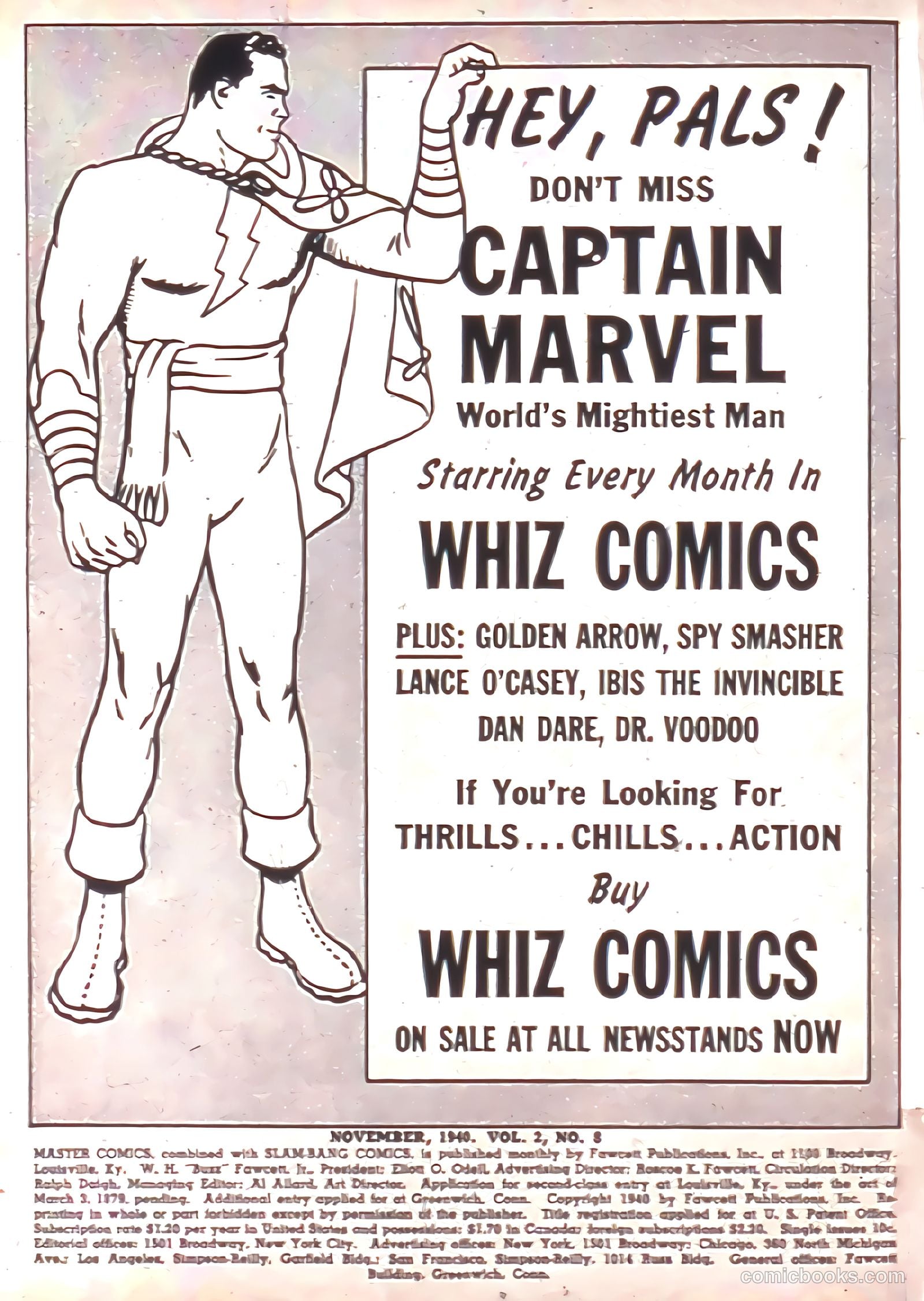 Master Comics #8 (1940) — page 2 of 68