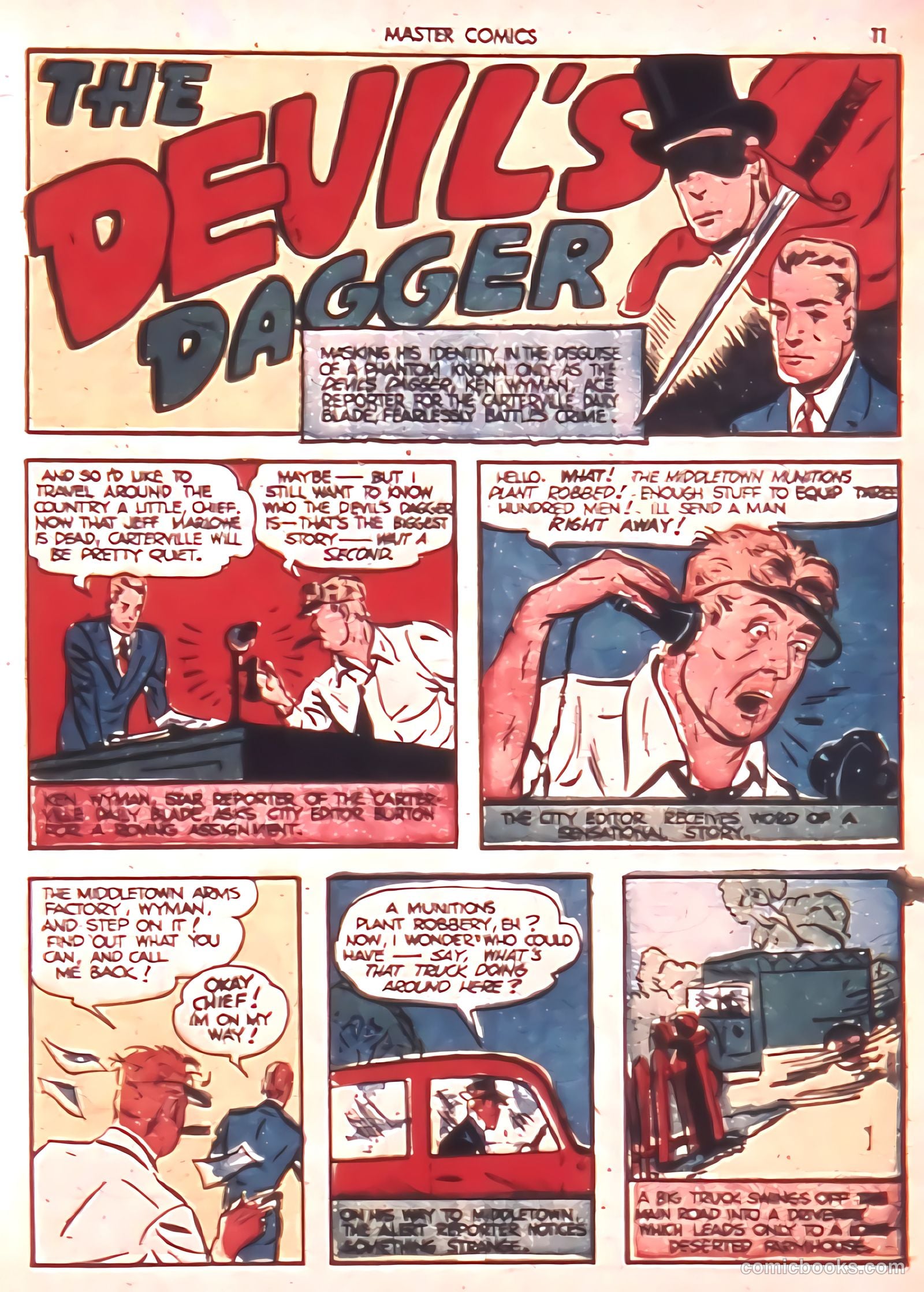 Master Comics #8 (1940) — page 13 of 68
