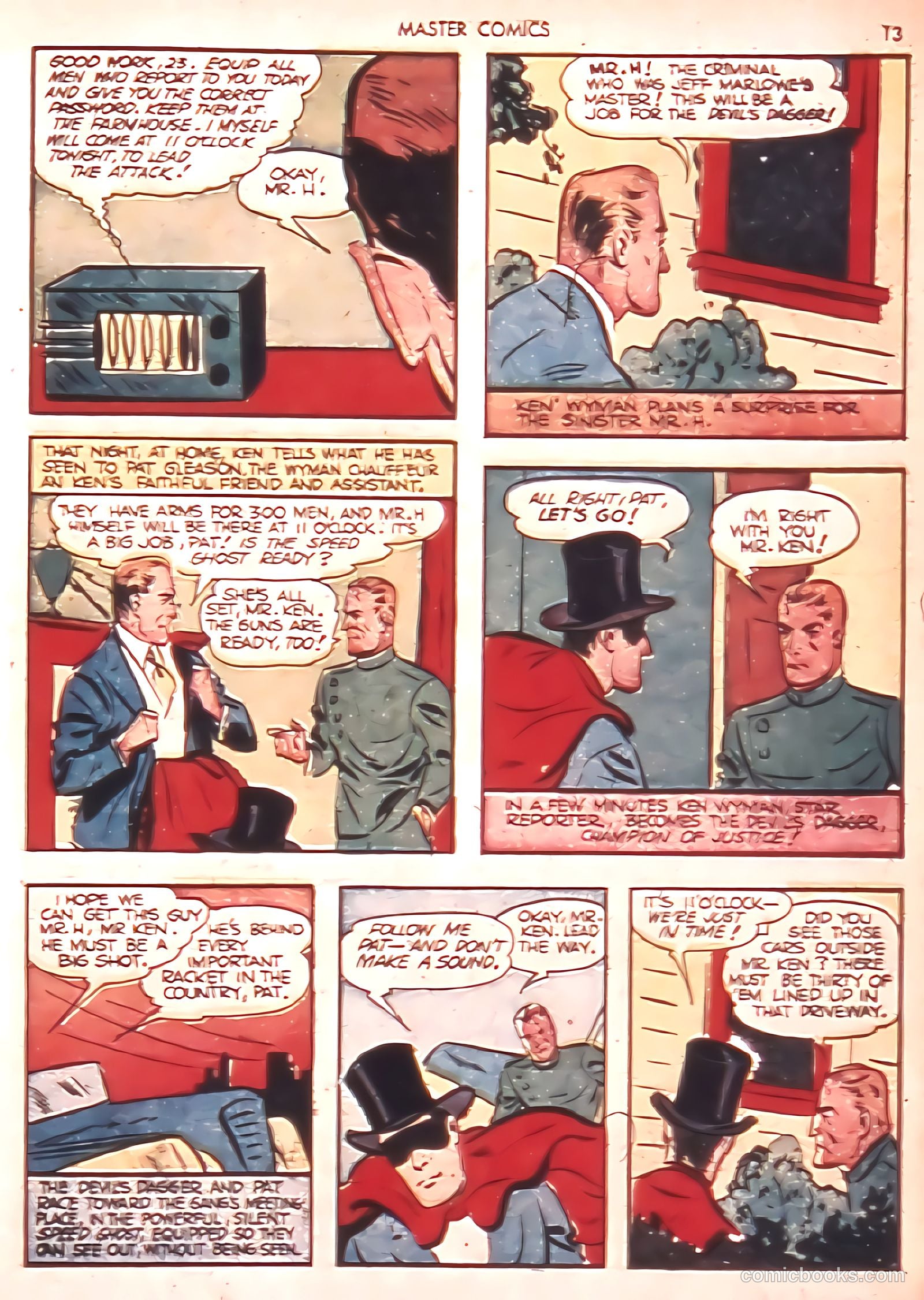 Master Comics #8 (1940) — page 15 of 68