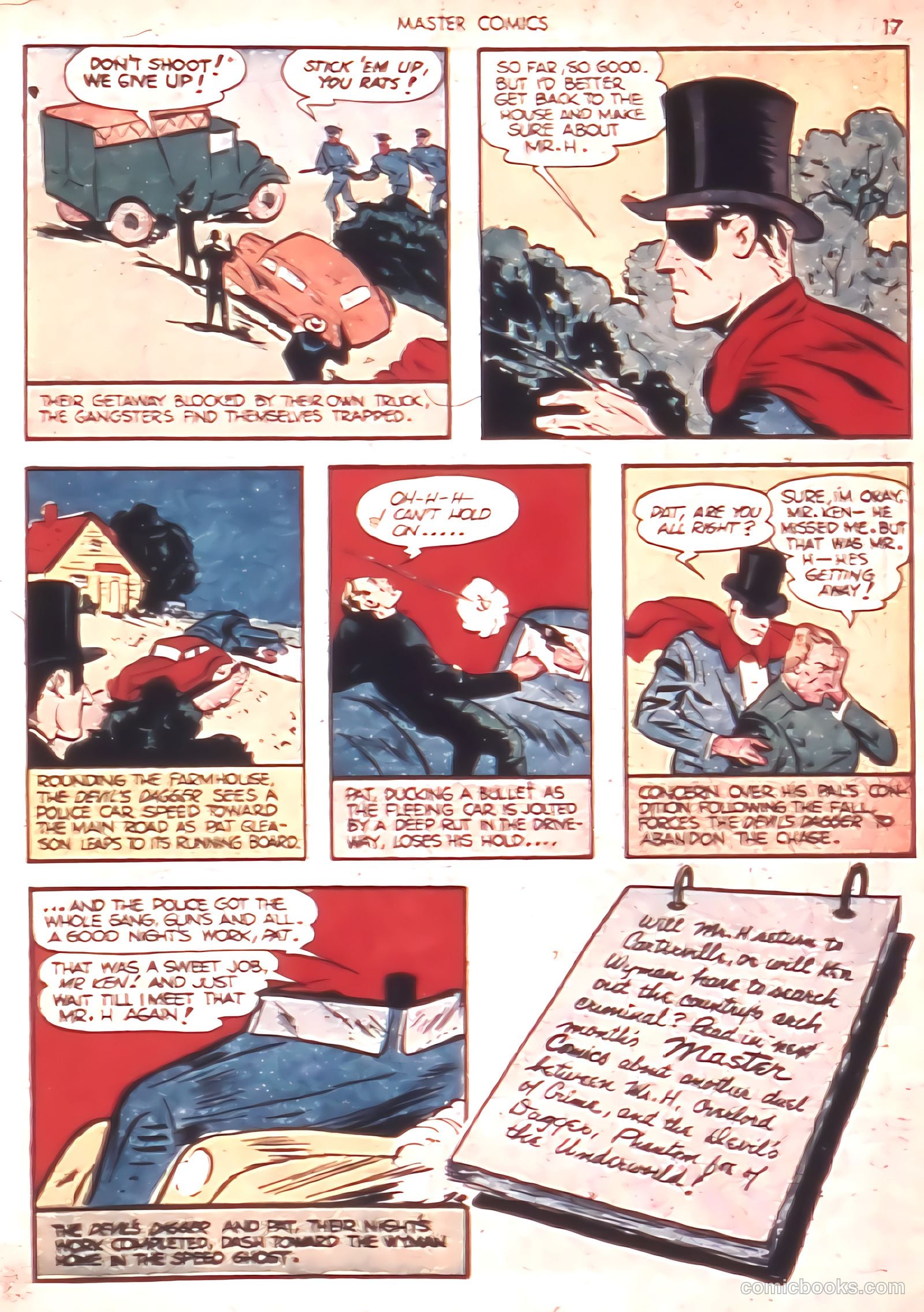 Master Comics #8 (1940) — page 19 of 68