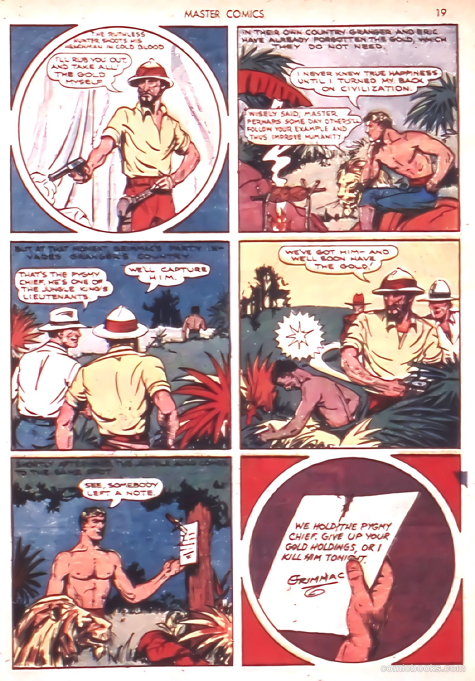 Master Comics #8 (1940) — page 21 of 68