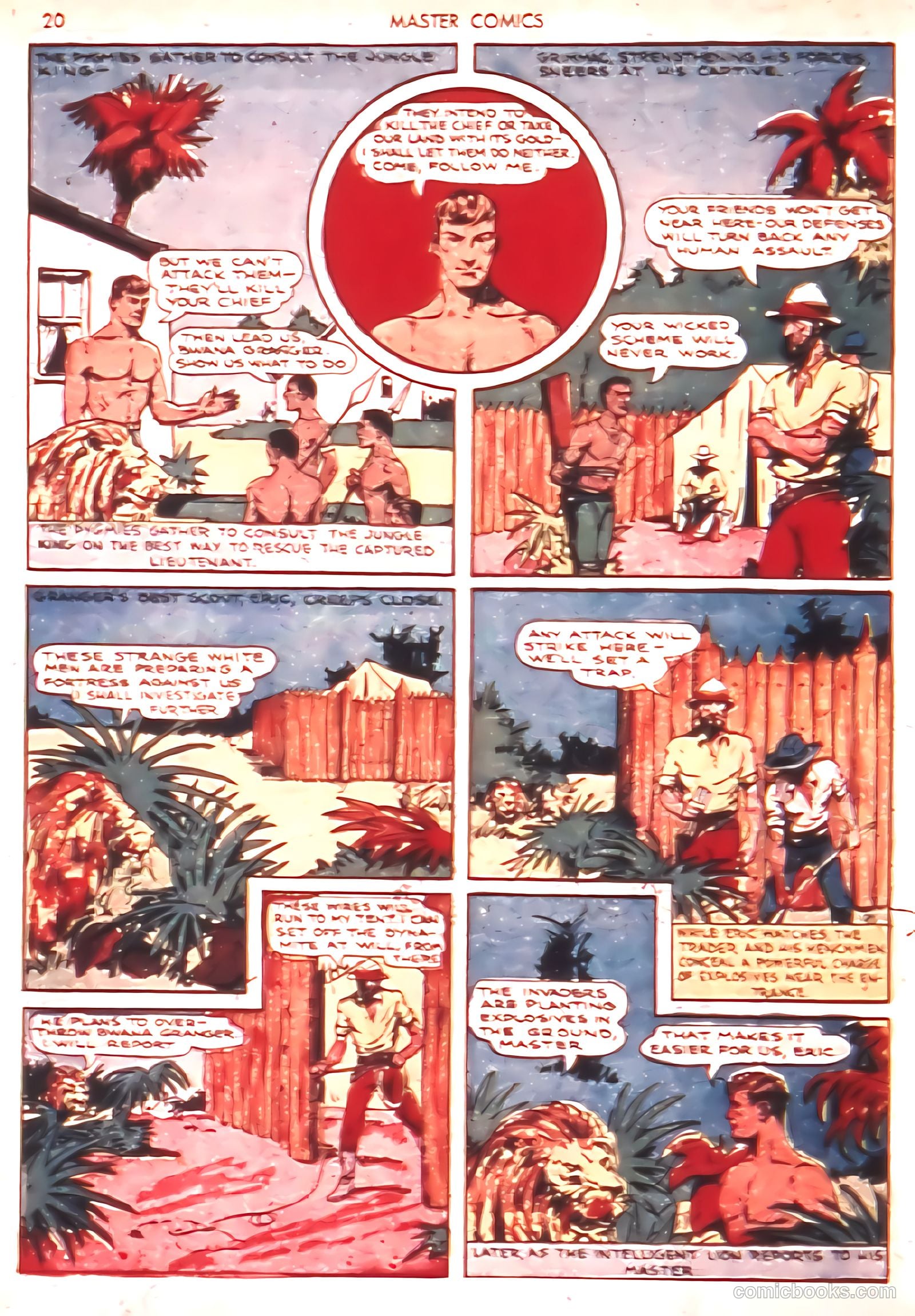 Master Comics #8 (1940) — page 22 of 68
