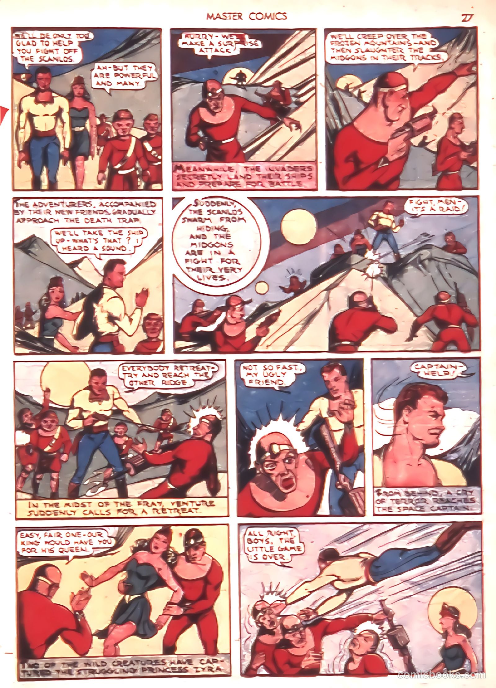 Master Comics #8 (1940) — page 29 of 68