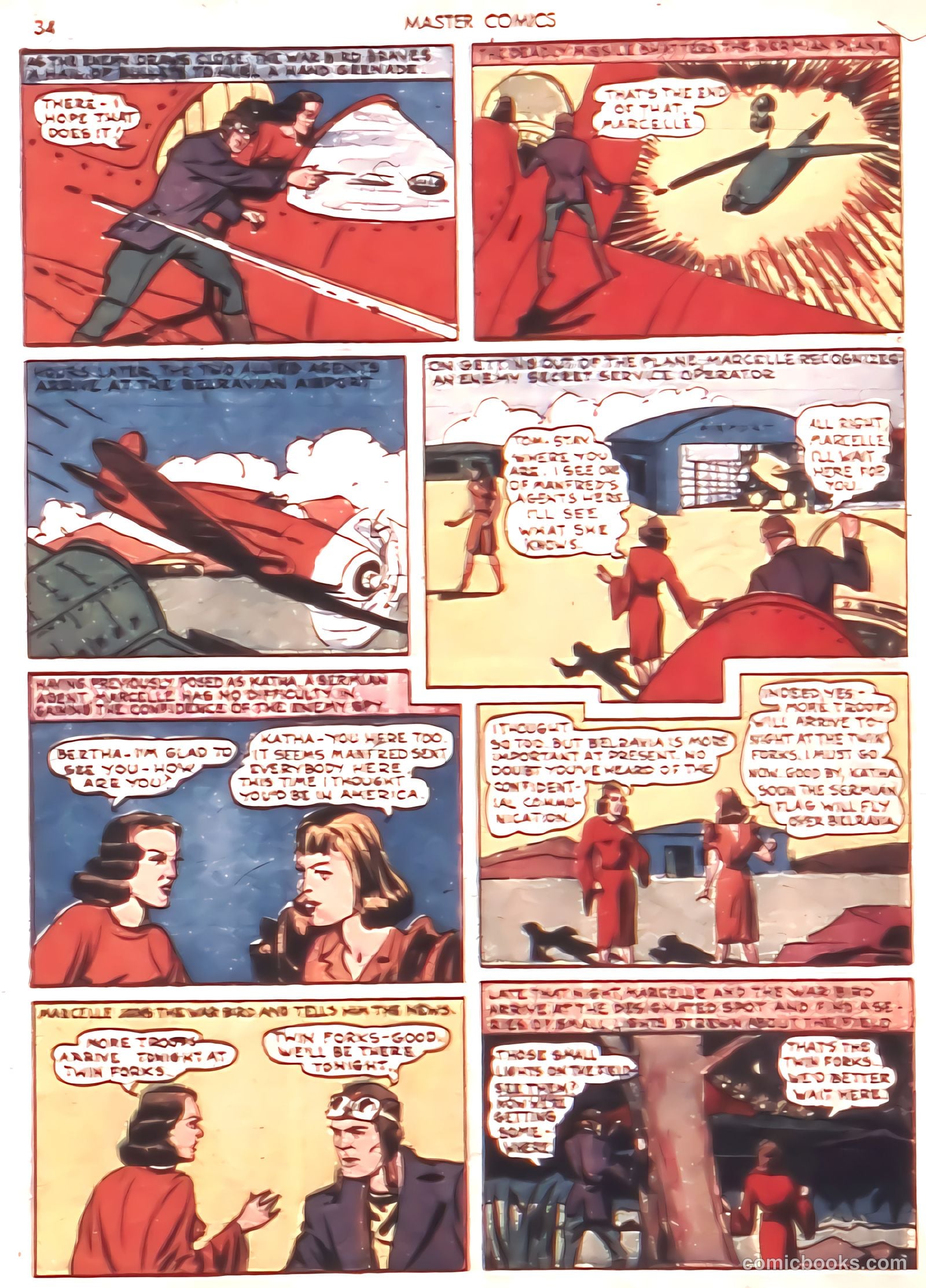 Master Comics #8 (1940) — page 36 of 68